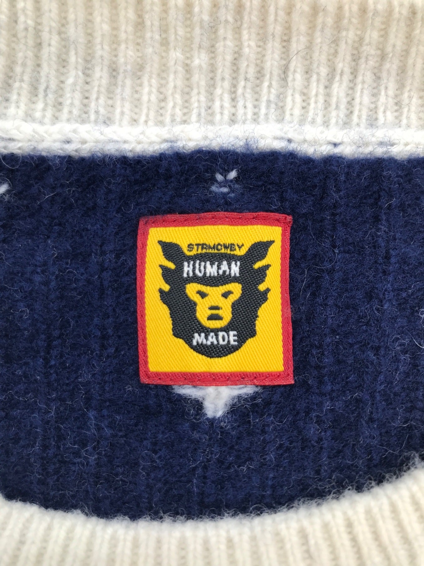 [Pre-owned] HUMAN MADE crew-neck knit