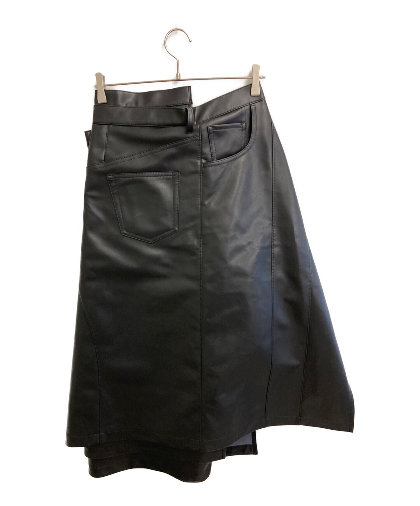 [Pre-owned] JUNYA WATANABE COMME des GARCONS Faux Leather Skirt JJ-S008