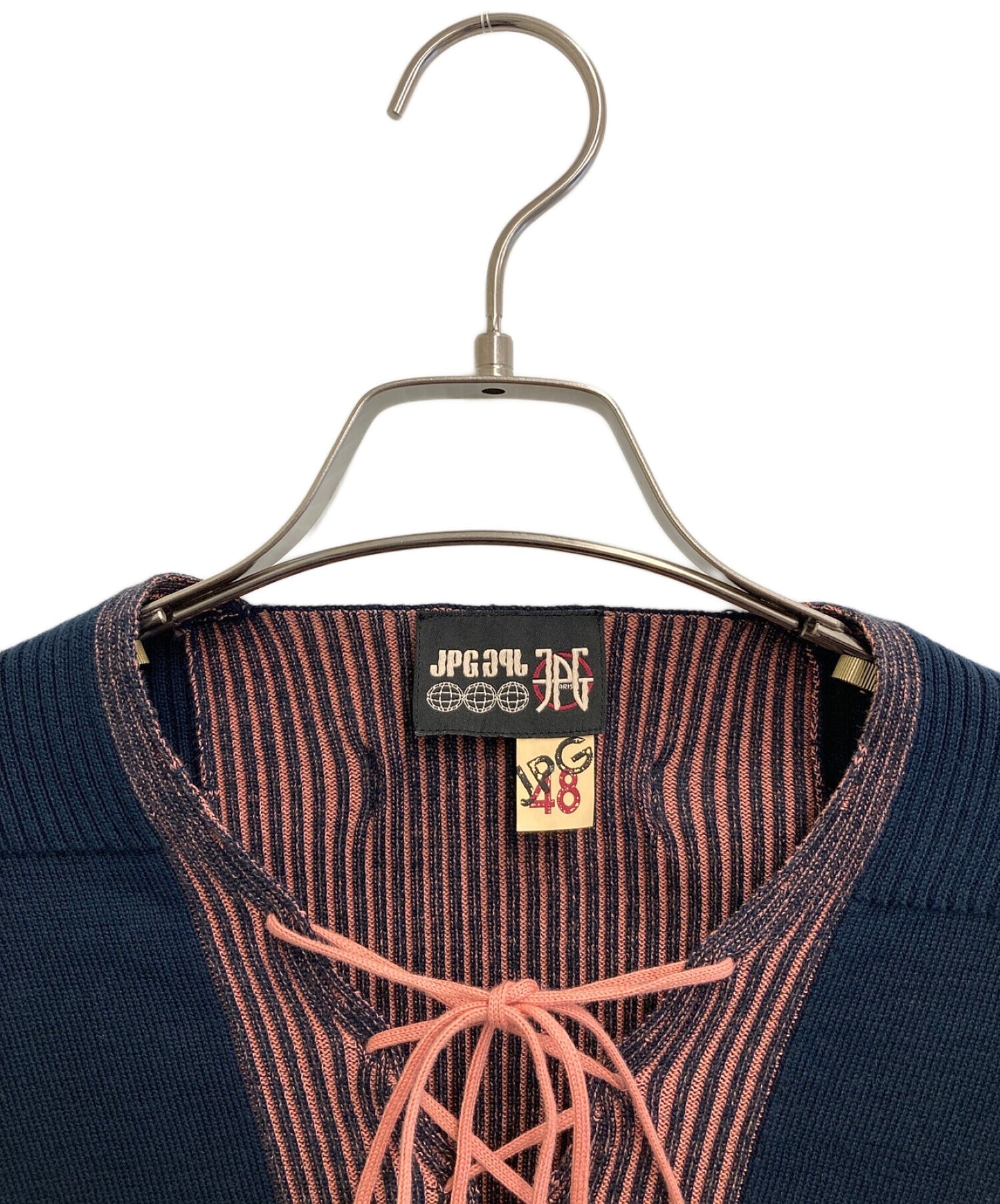 [Pre-owned] Jean Paul GAULTIER Gaultier Lace-up Half Knit