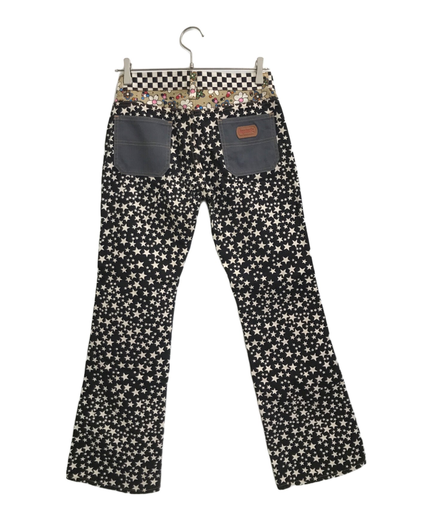 [Pre-owned] Hysteric Glamour 3PATTERN MIX Scratch Flare Pants 01231AP05