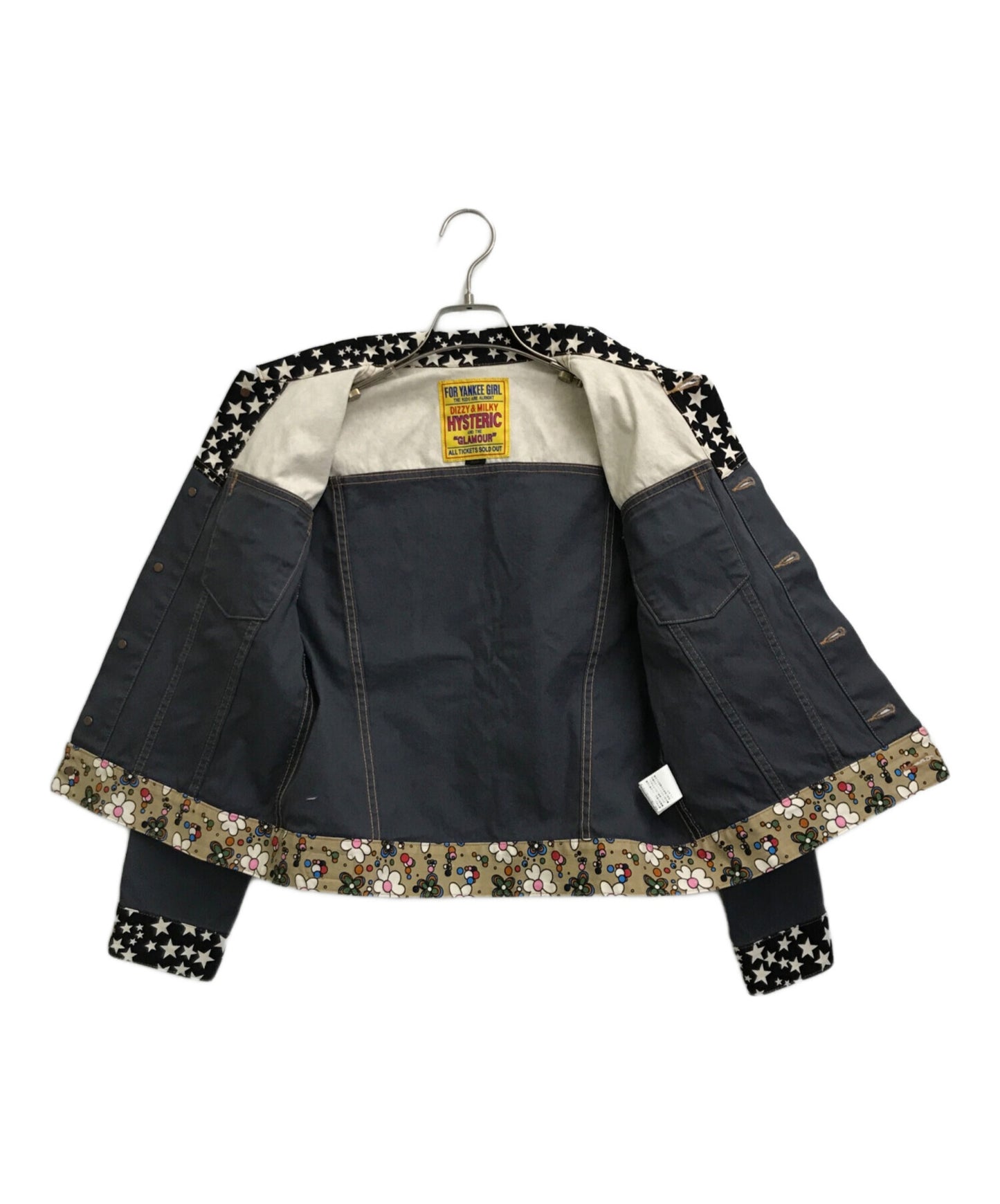 [Pre-owned] Hysteric Glamour 3PATTERN MIX Scratch Jacket 01231AB06