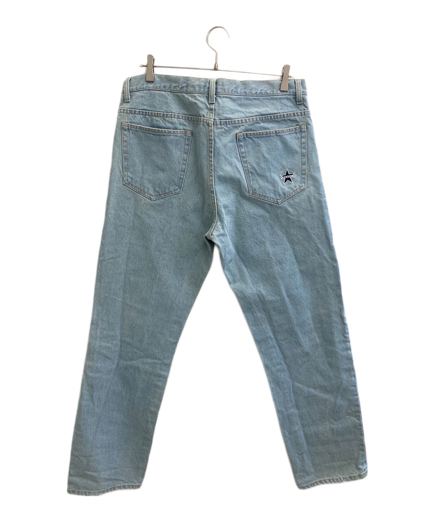 [Pre-owned] SUPREME Washed Regular Jeans