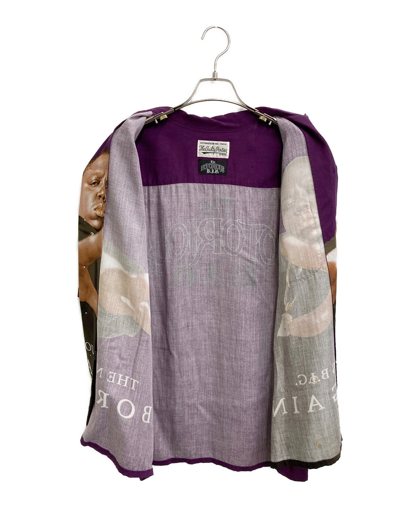 [Pre-owned] WACKO MARIA THE NOTORIOUS B.I.G/S/S HAWAIIAN SHIRT