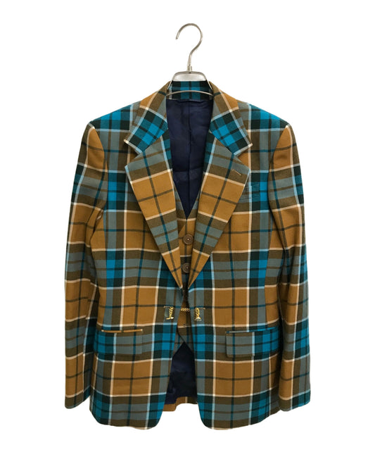 [Pre-owned] Vivienne Westwood man Tartan Check Waistcoat Jacket VW-V5-85023