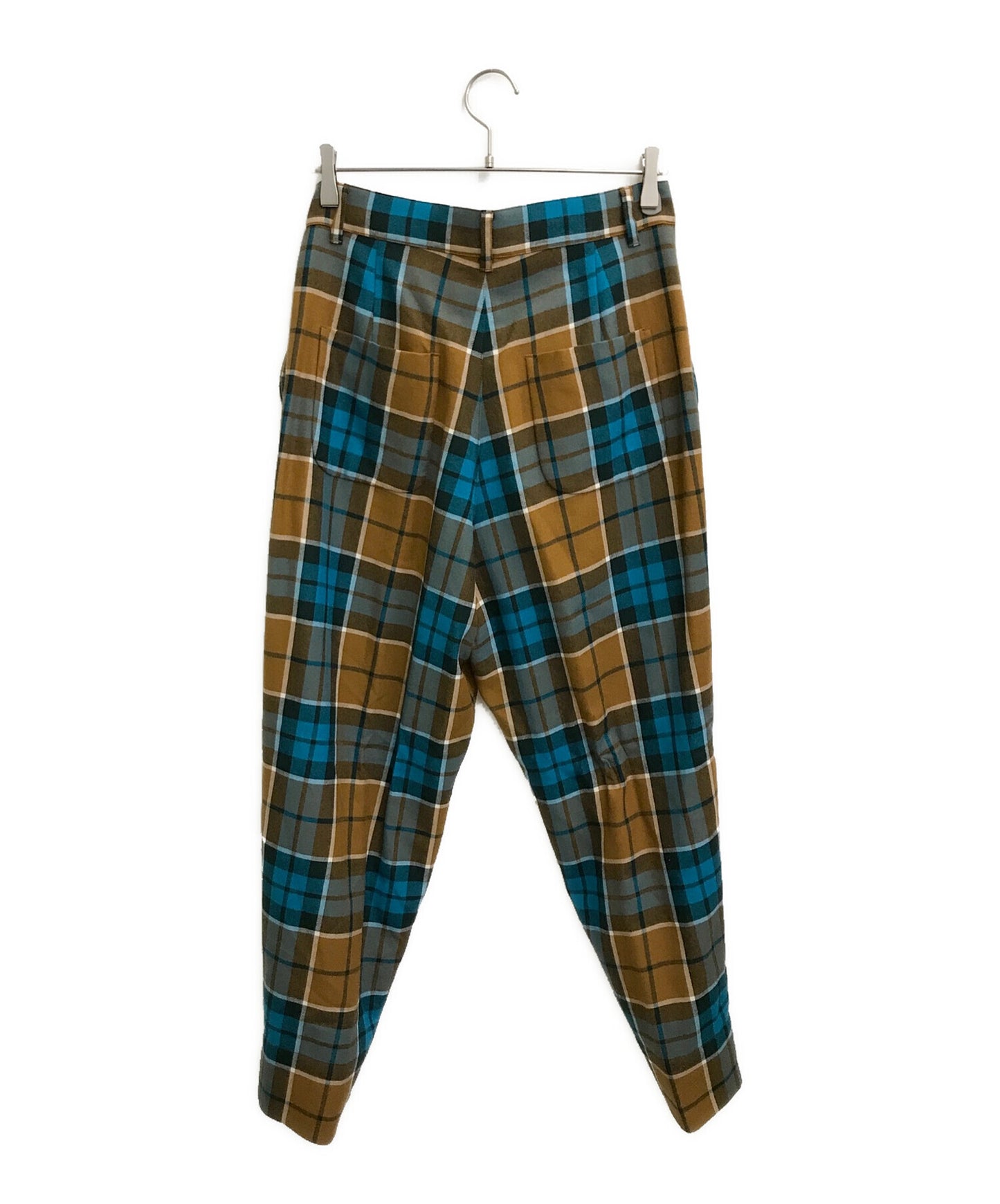 [Pre-owned] Vivienne Westwood man Tartan plaid tuck pants VW-W1-86379