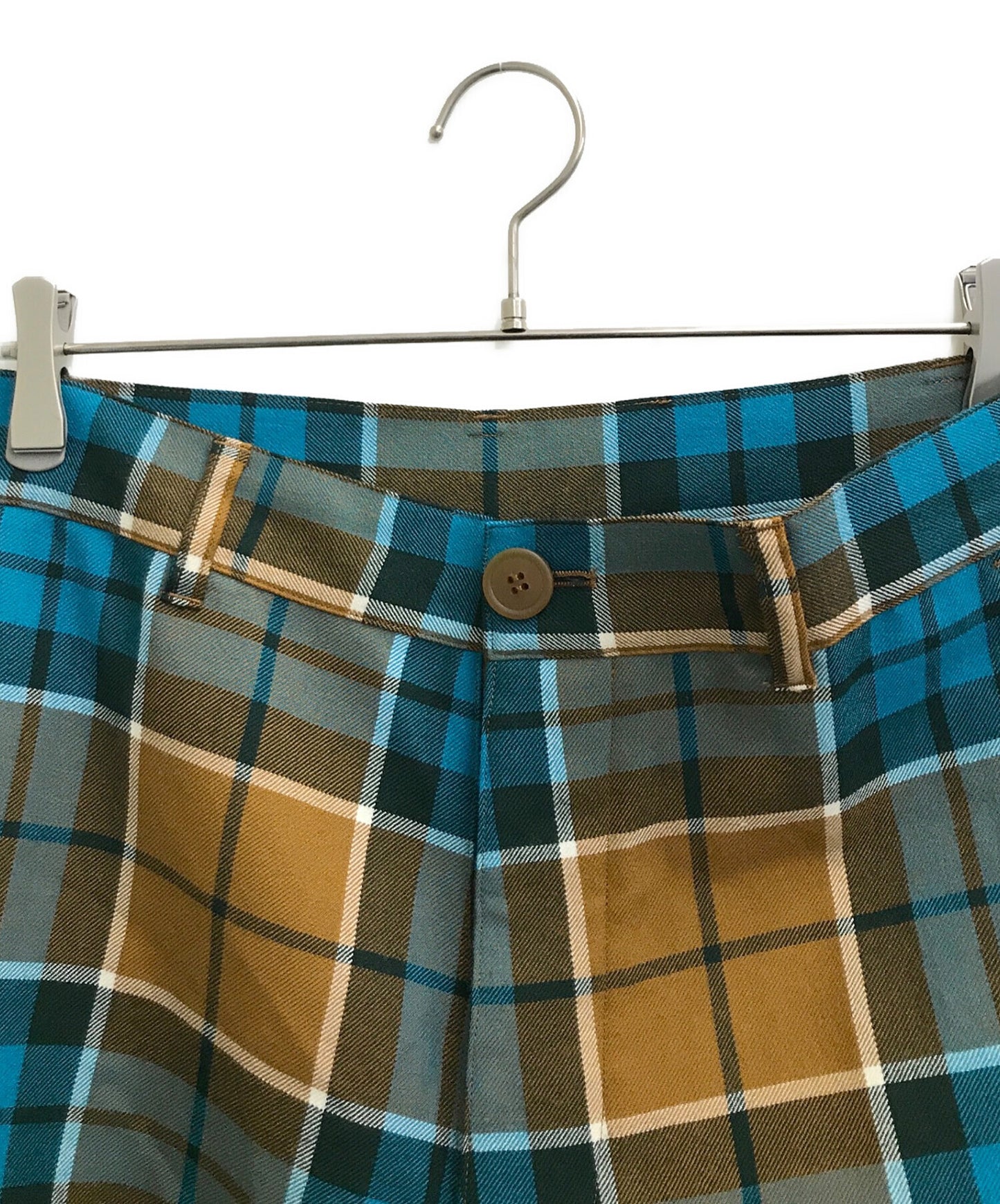 [Pre-owned] Vivienne Westwood man Tartan plaid tuck pants VW-W1-86379