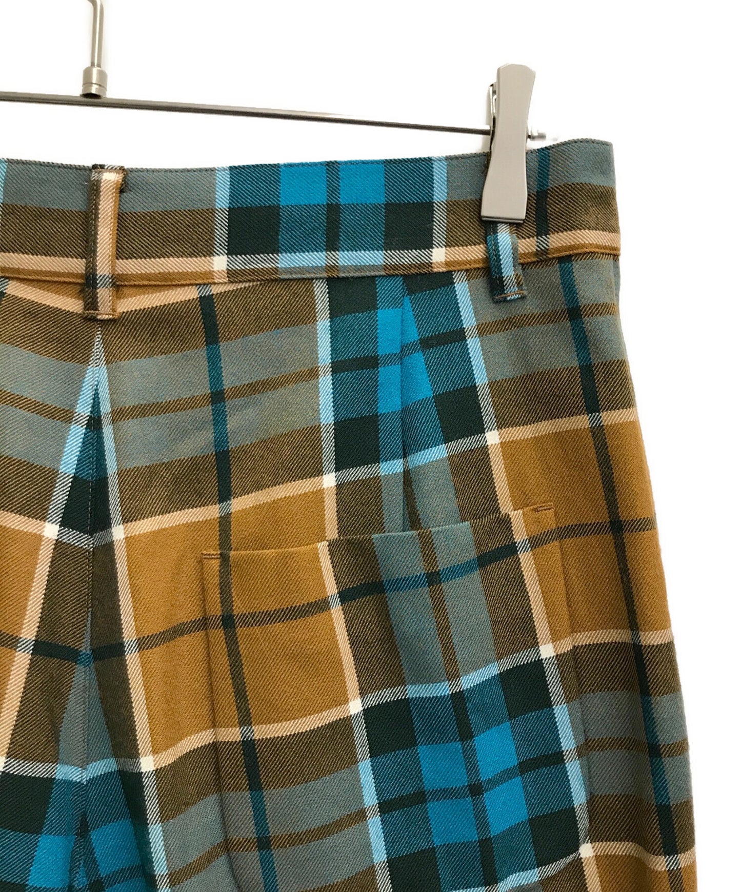 [Pre-owned] Vivienne Westwood man Tartan plaid tuck pants VW-W1-86379