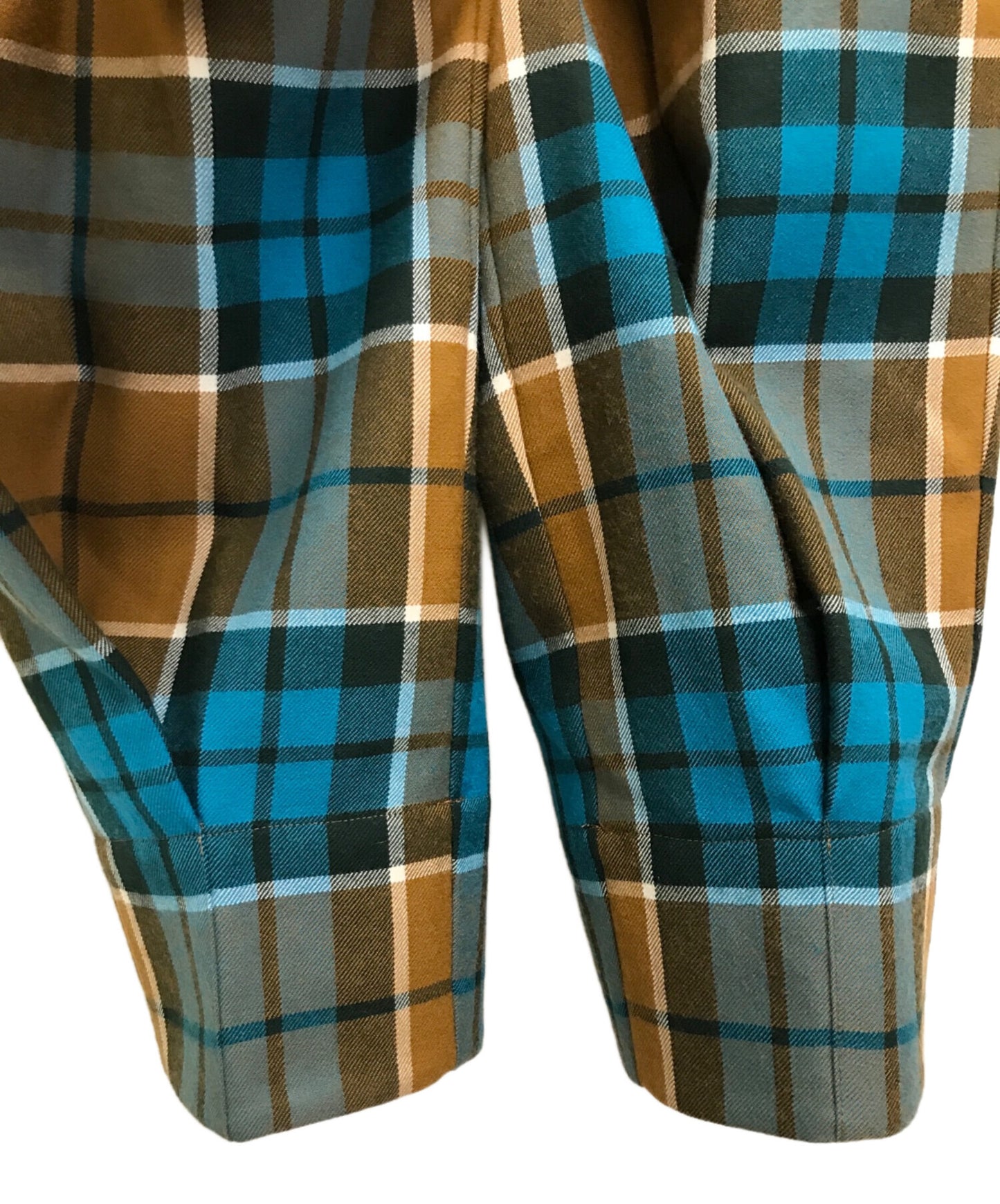 [Pre-owned] Vivienne Westwood man Tartan plaid tuck pants VW-W1-86379