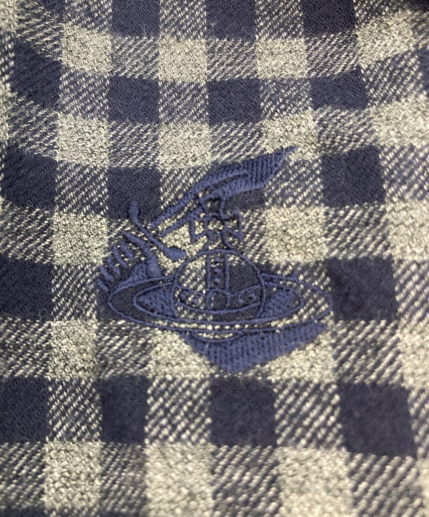 [Pre-owned] Vivienne Westwood ANGLOMANIA Gingham Shirt Dress 15-01-582017