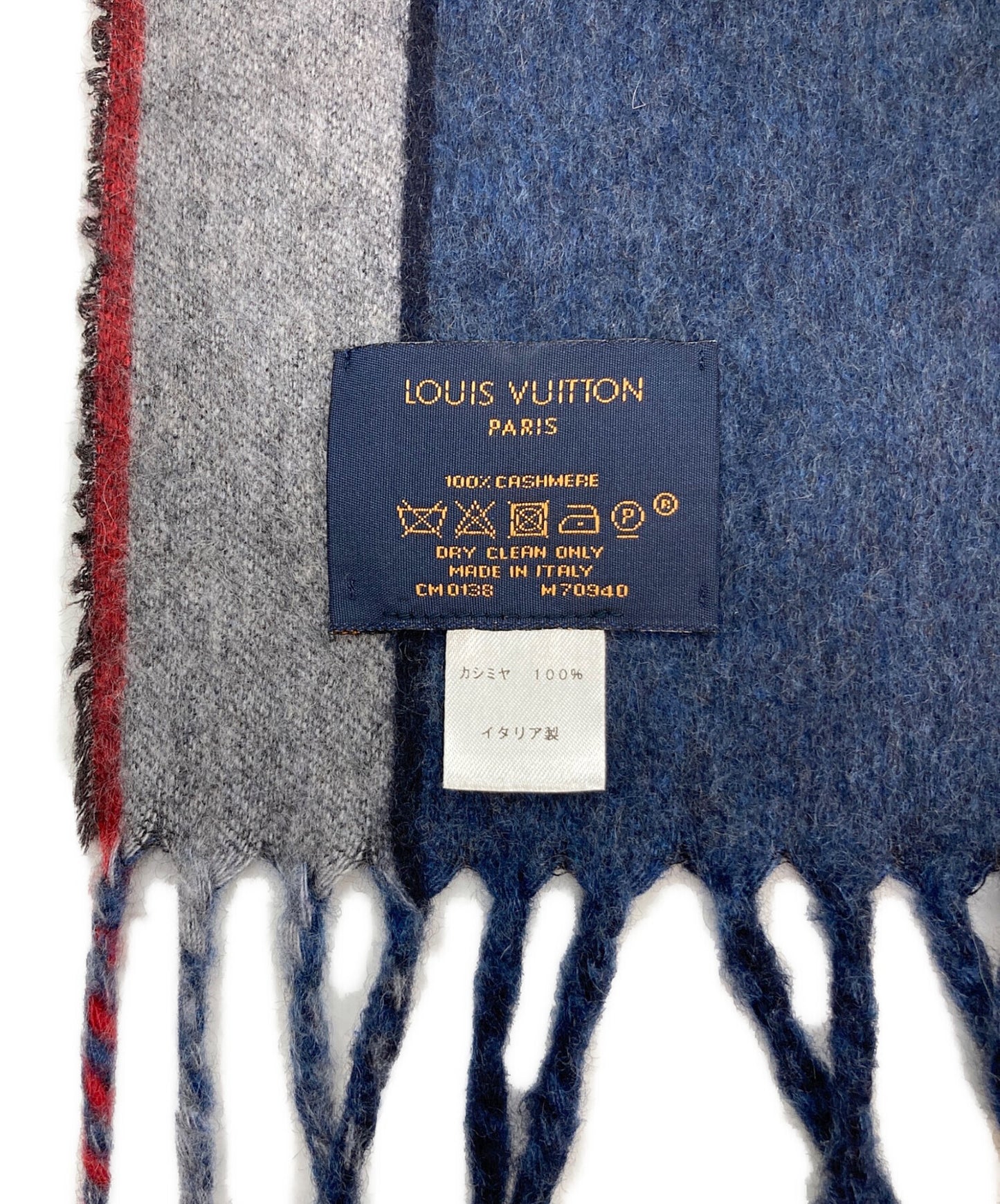 [Pre-owned] LOUIS VUITTON cashmere scarf M70940