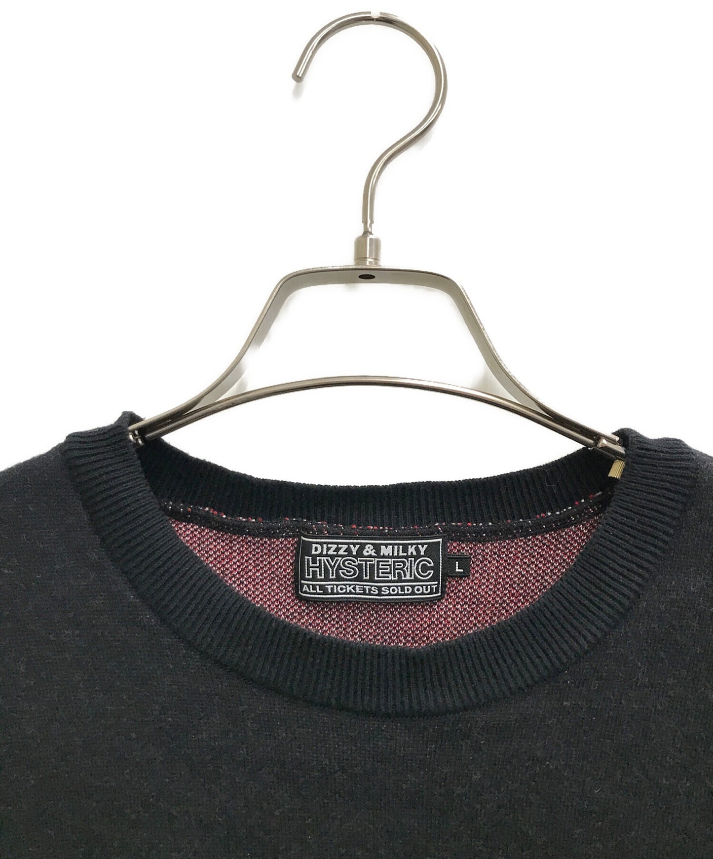 [Pre-owned] Hysteric Glamour AREA HG Jacquart Sweater 02243NS06