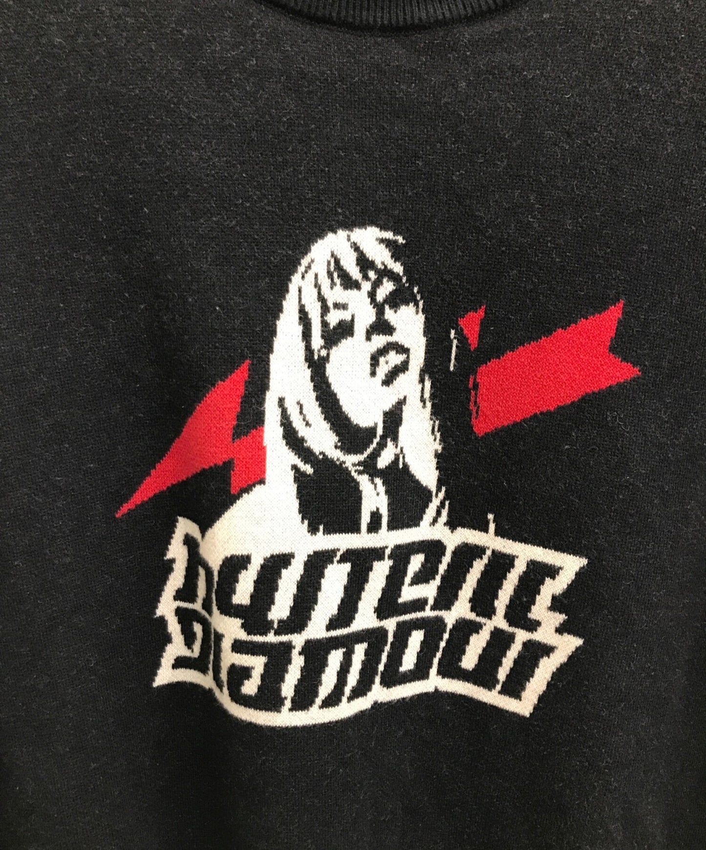 [Pre-owned] Hysteric Glamour AREA HG Jacquart Sweater 02243NS06