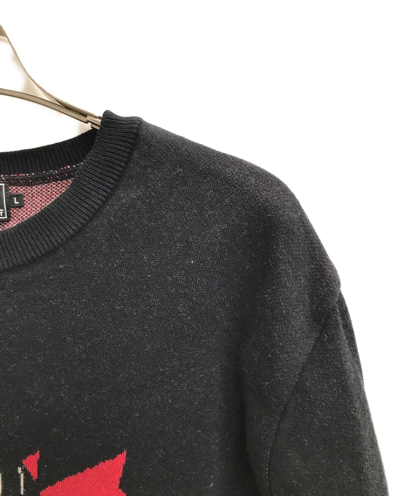 [Pre-owned] Hysteric Glamour AREA HG Jacquart Sweater 02243NS06