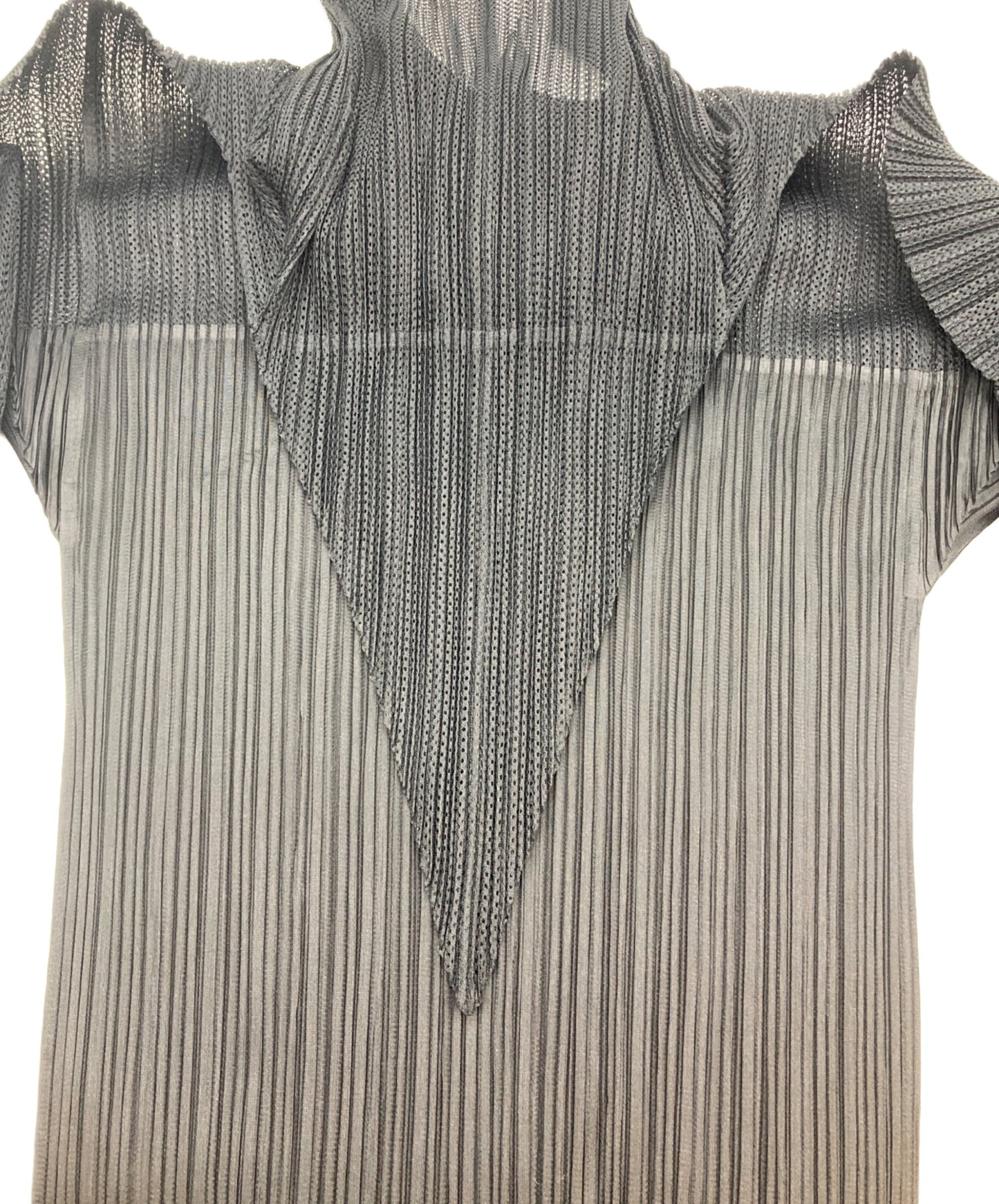 [Pre-owned] PLEATS PLEASE pleated hoodie PP96-JD062