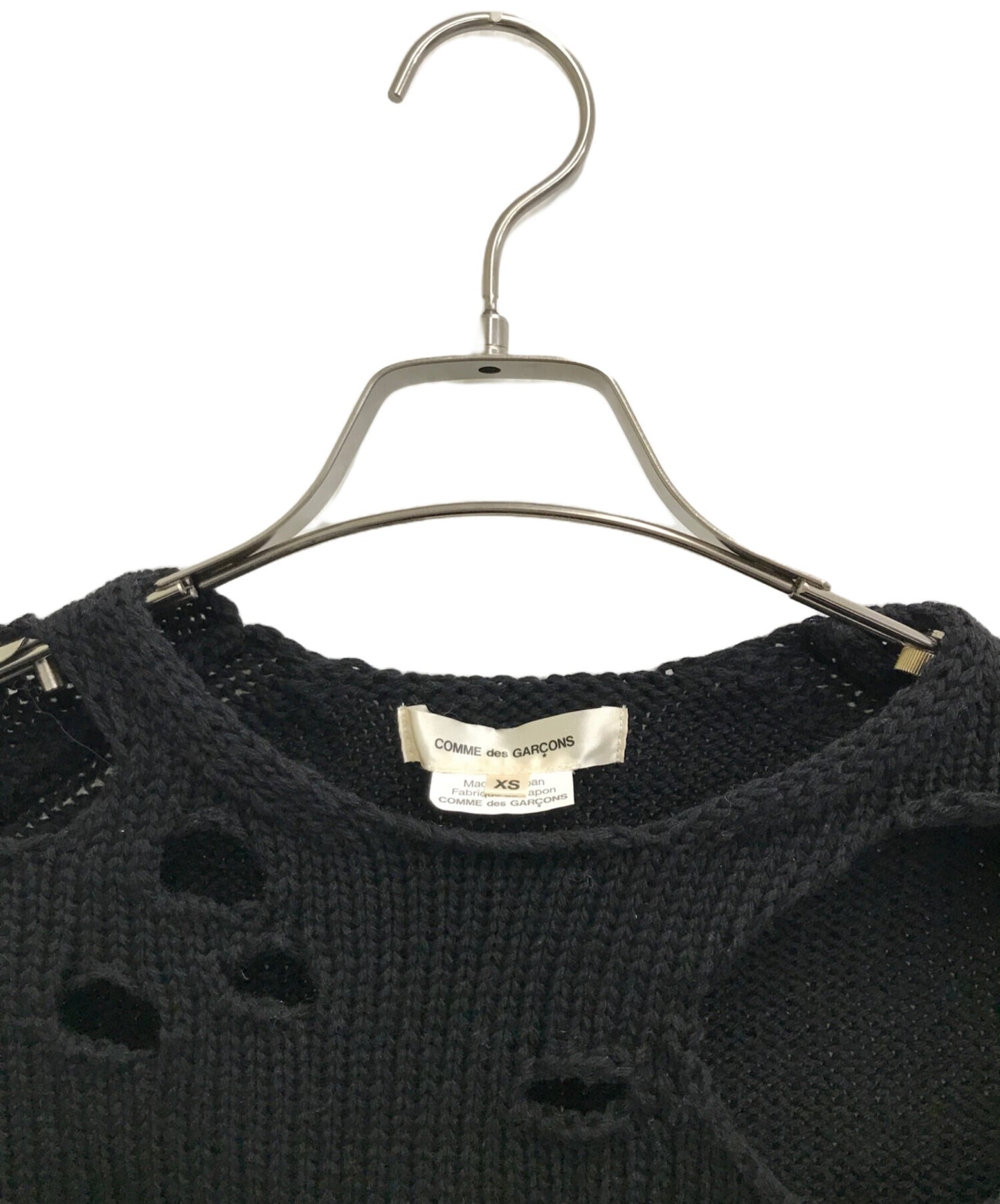 [Pre-owned] COMME des GARCONS Cut Out Sweater LS-N001