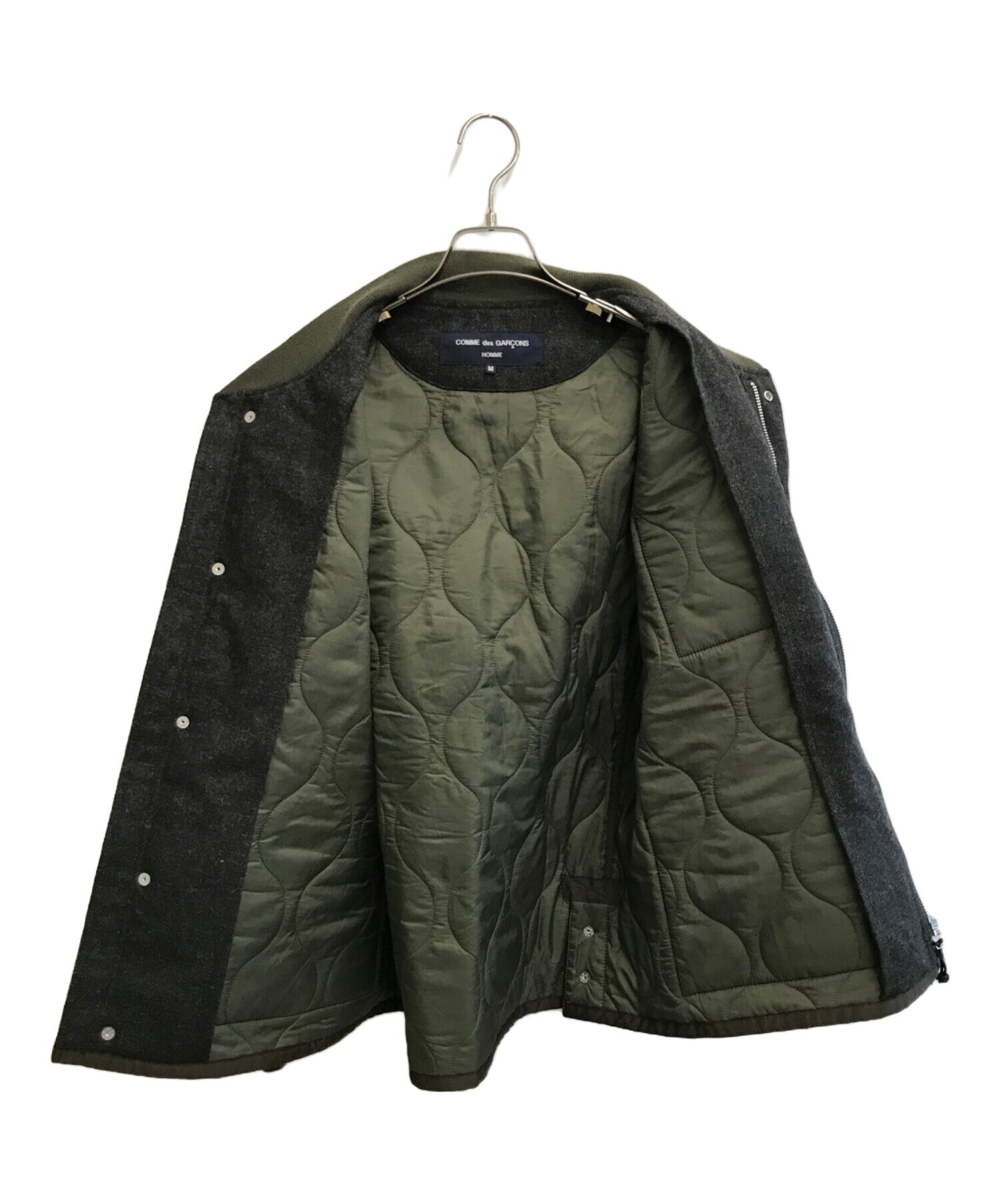 [Pre-owned] COMME des GARCONS HOMME British Wool Milled Blouson HH-J033