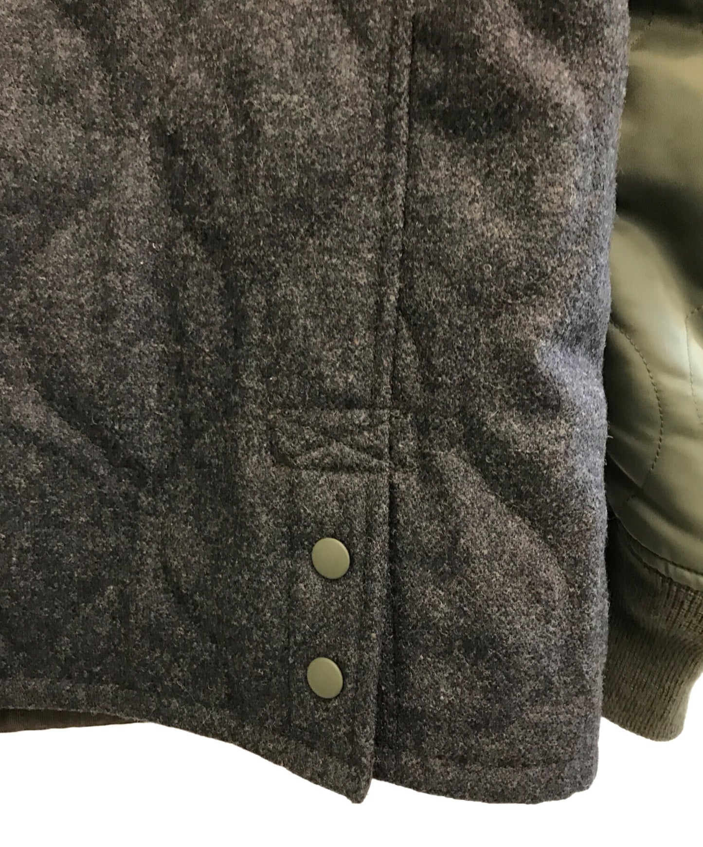 [Pre-owned] COMME des GARCONS HOMME British Wool Milled Blouson HH-J033