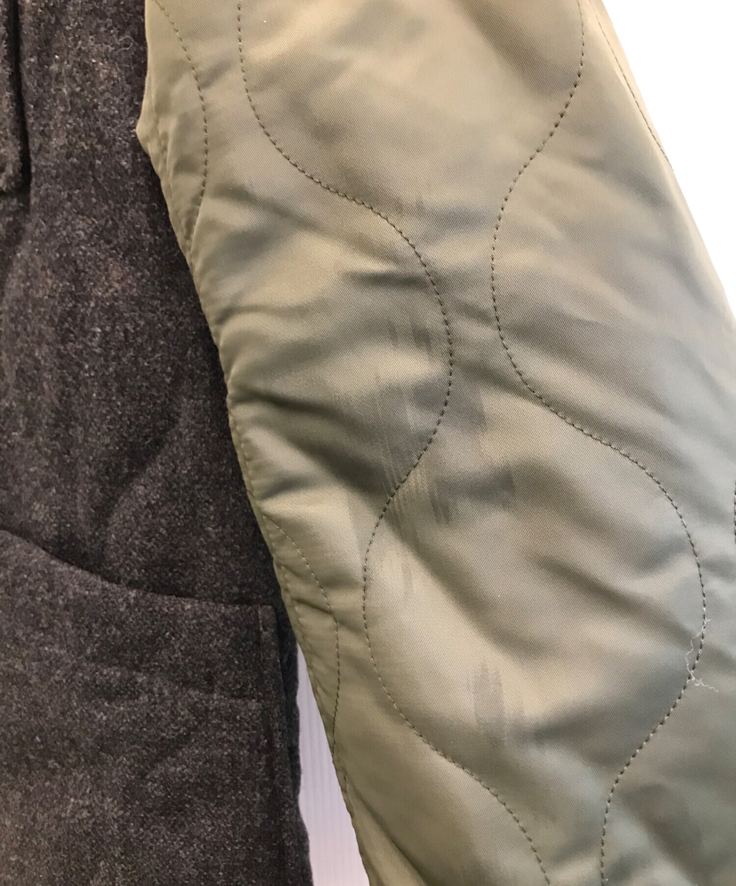 [Pre-owned] COMME des GARCONS HOMME British Wool Milled Blouson HH-J033