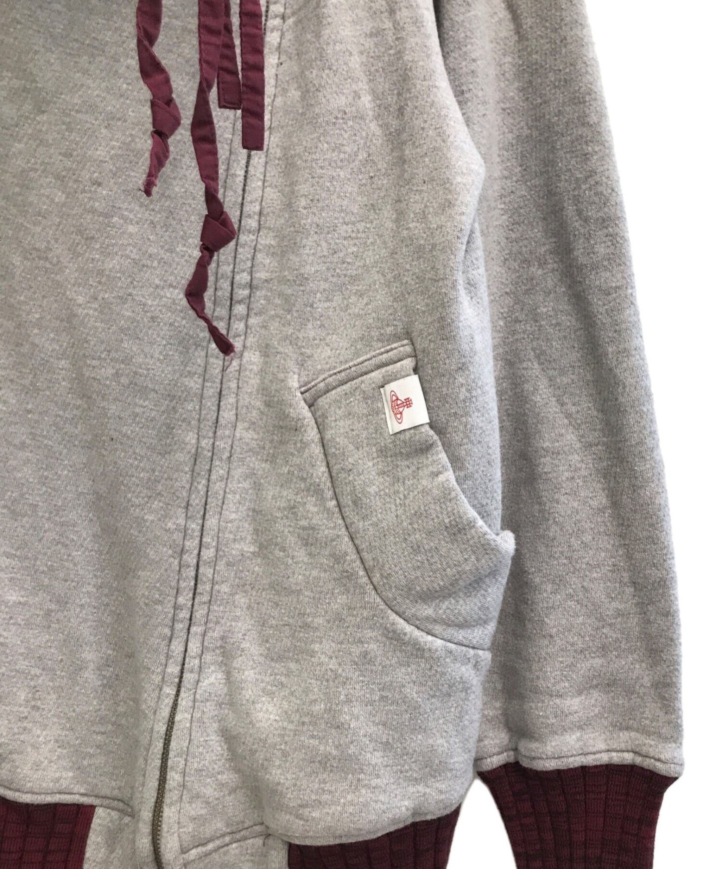 [Pre-owned] Vivienne Westwood RED LABEL Bicolor Sweat Jacket 17-12-432007