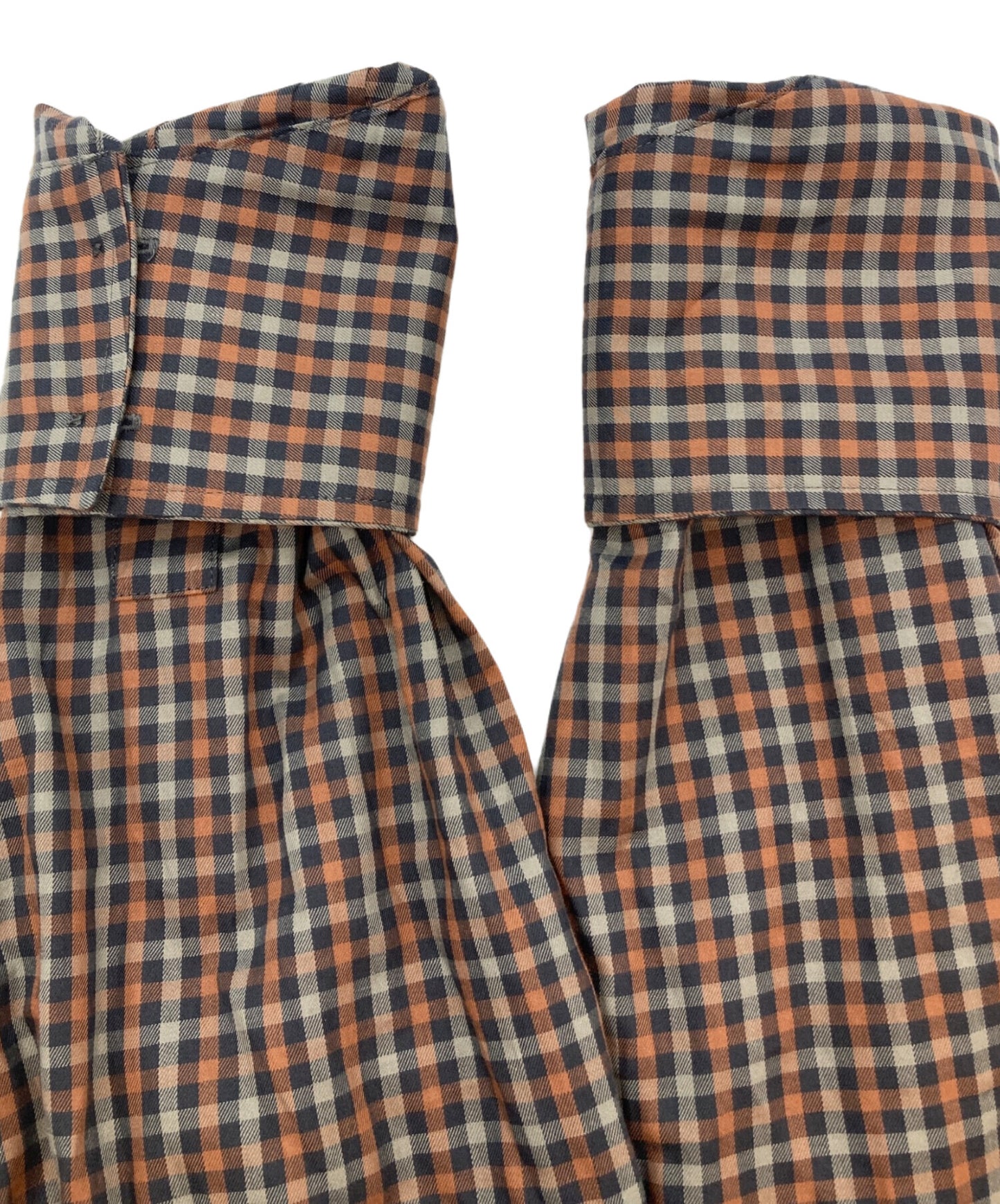 [Pre-owned] Vivienne Westwood man checked long-tie shirt VW-WR72205