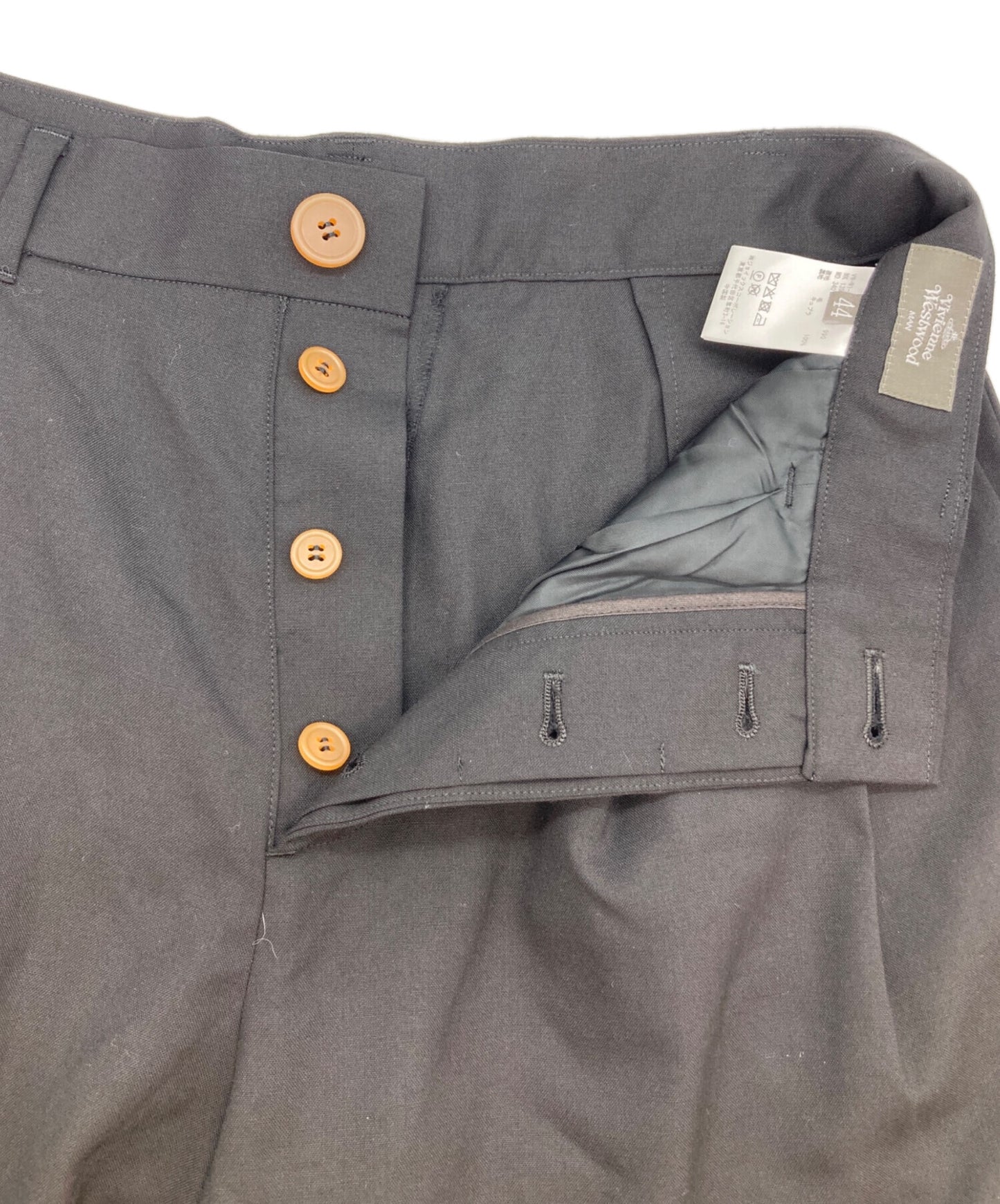 [Pre-owned] Vivienne Westwood man Plain wide short pants VW-W1-73191