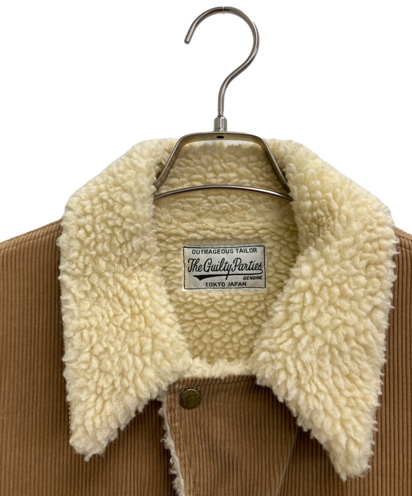 [Pre-owned] WACKO MARIA 15AW Corduroy Boa Lunch Jacket WMR-CDR-01