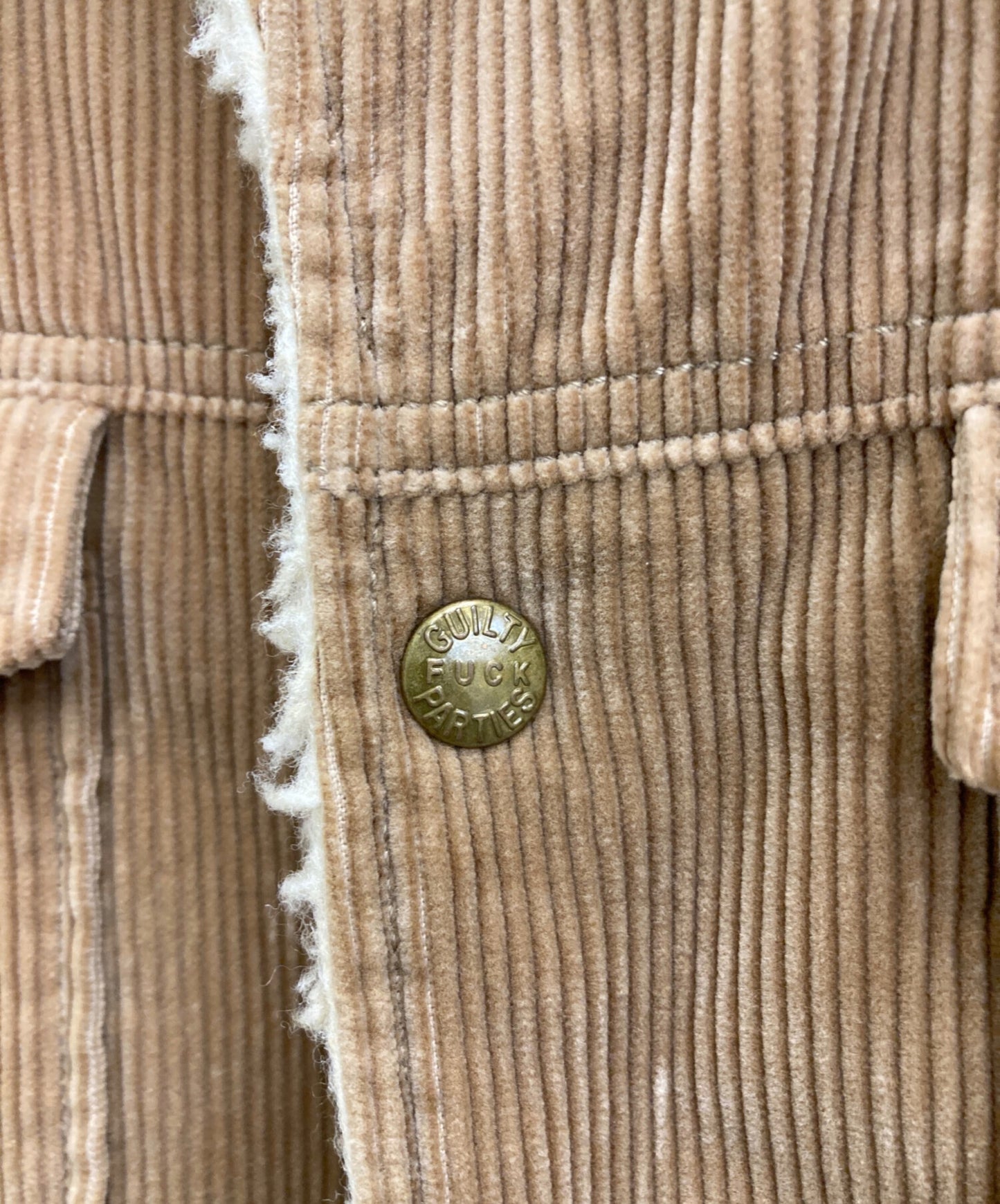 [Pre-owned] WACKO MARIA 15AW Corduroy Boa Lunch Jacket WMR-CDR-01