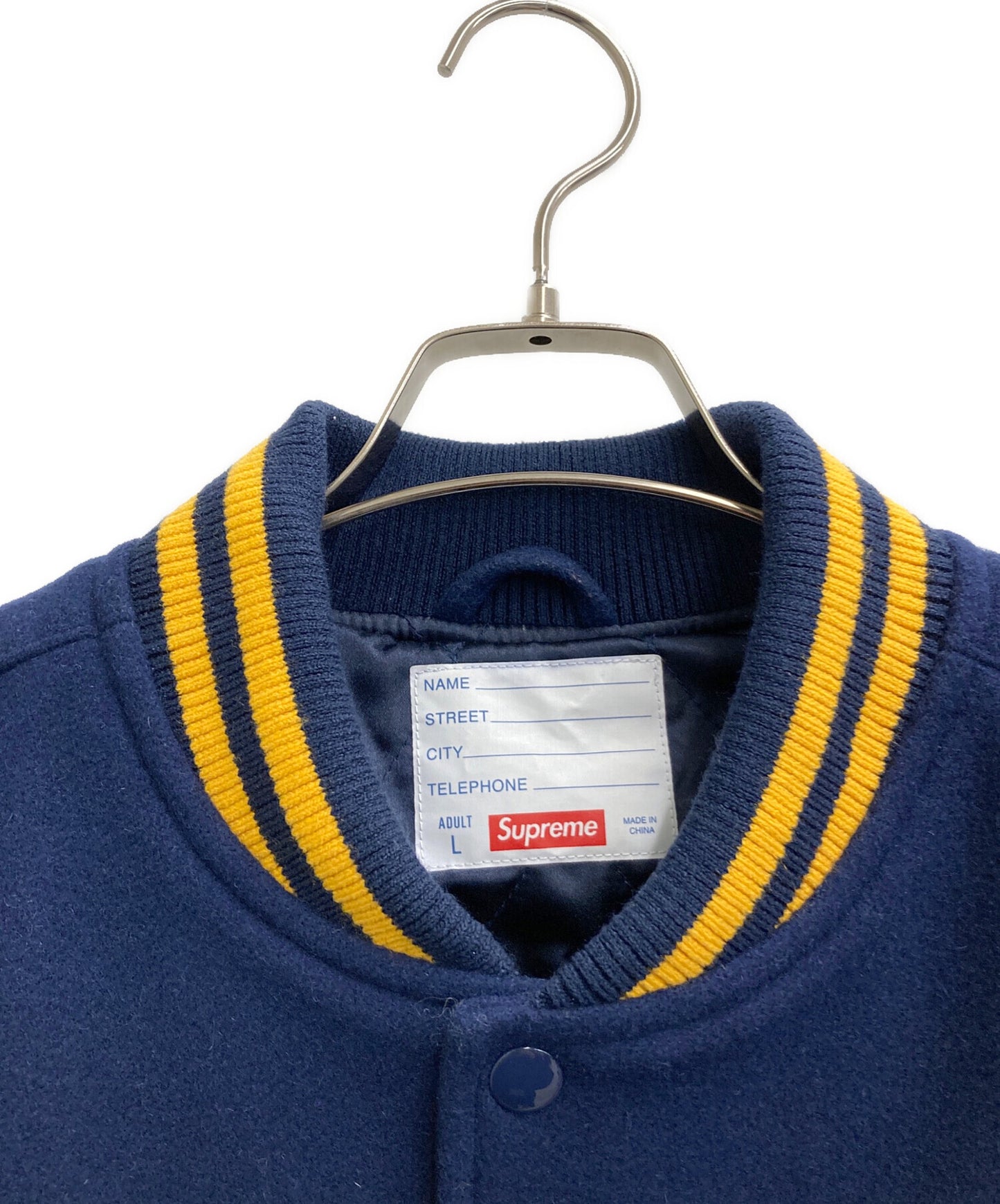 [Pre-owned] SUPREME Veritas Varsity Jacket