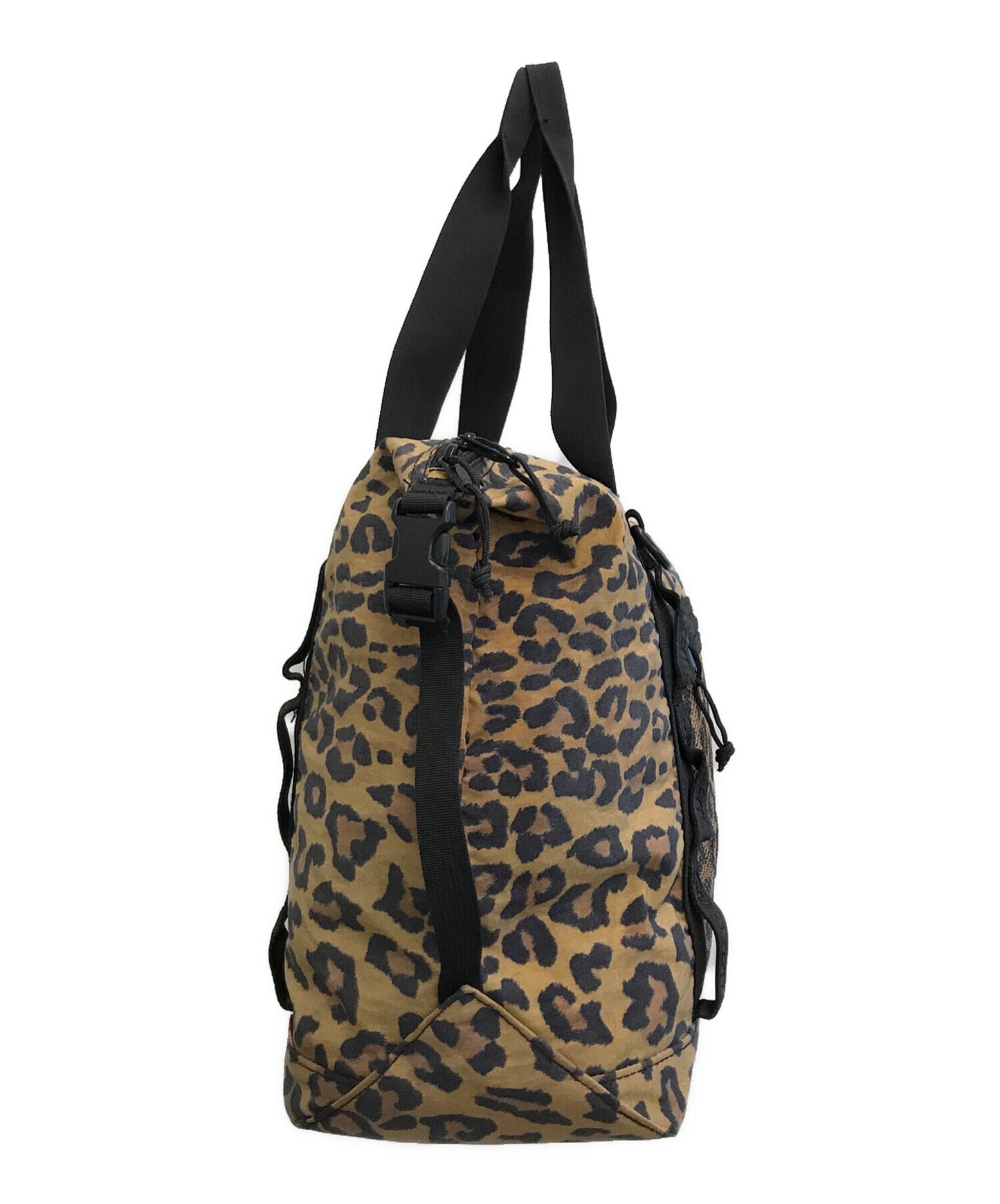 [Pre-owned] SUPREME Leopard Zip Tote Bag
