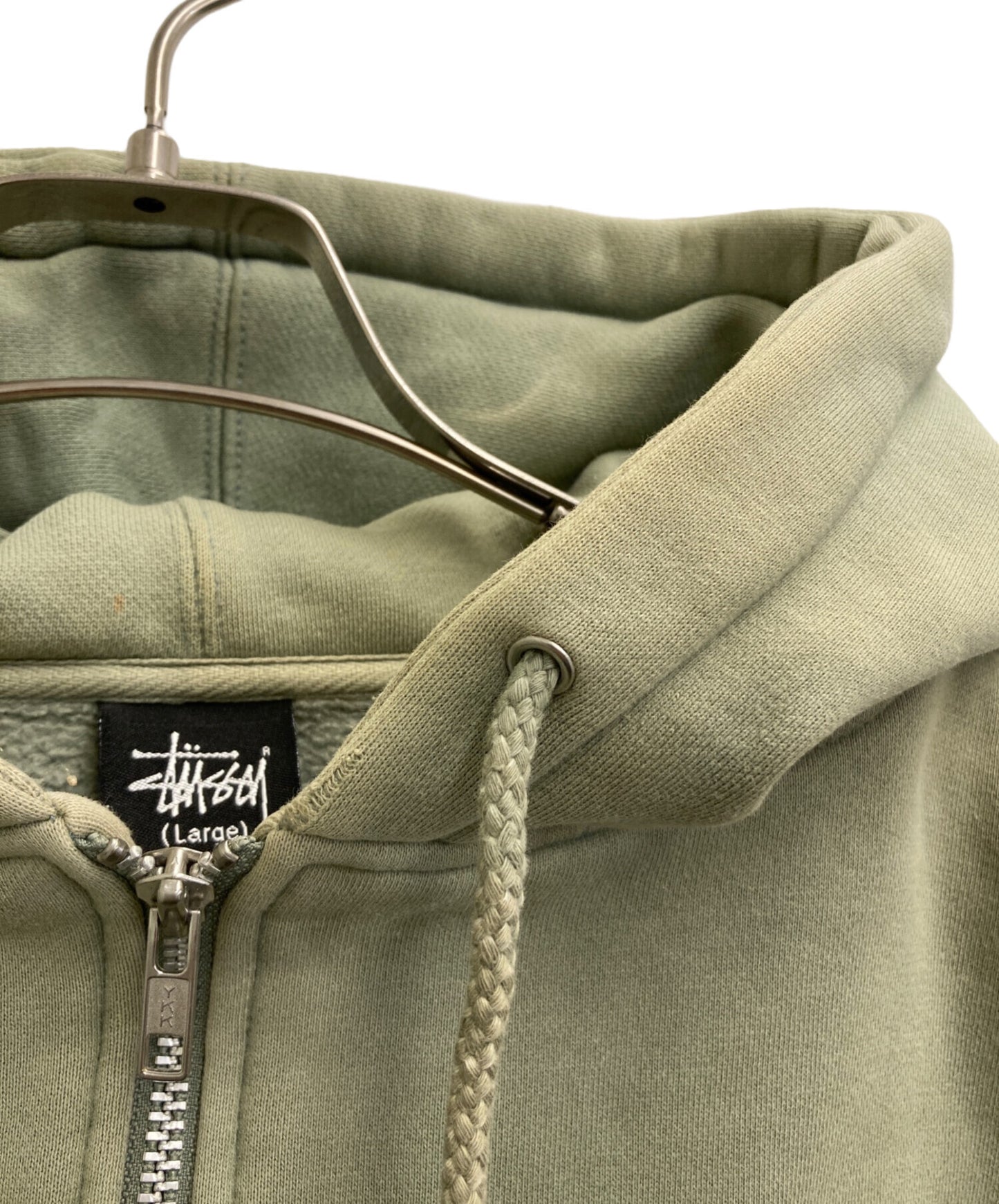 [Pre-owned] stussy zip hoodie