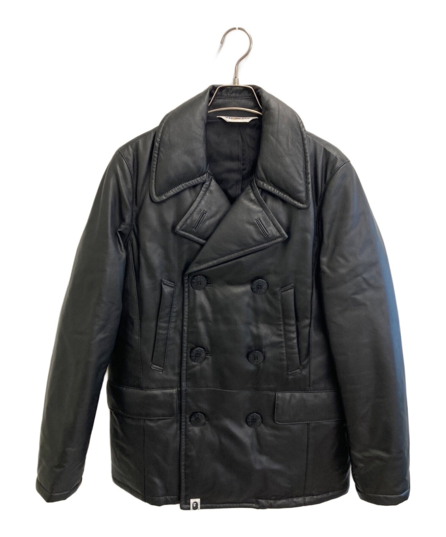[Pre-owned] A BATHING APE Sheepskin Leather Down P Coat