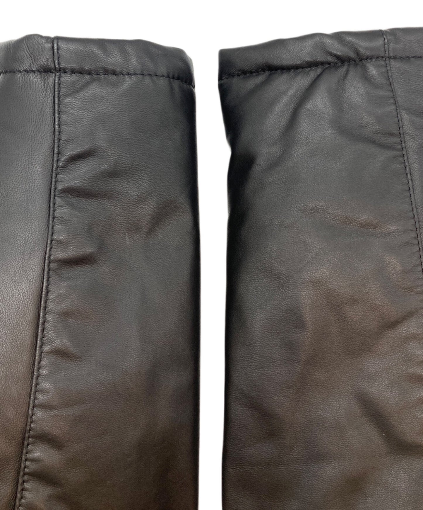 [Pre-owned] A BATHING APE Sheepskin Leather Down P Coat