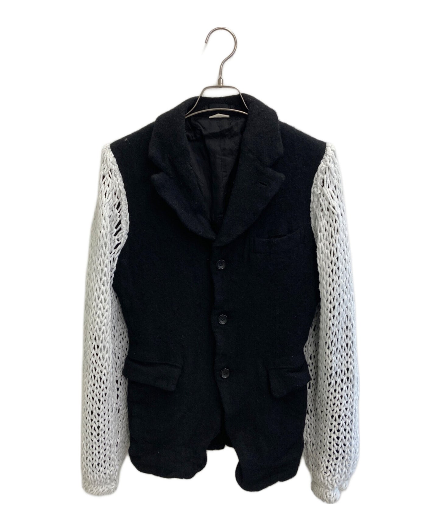 [Pre-owned] COMME des GARCONS HOMME PLUS Knit Sleeve Blazer PN-J043