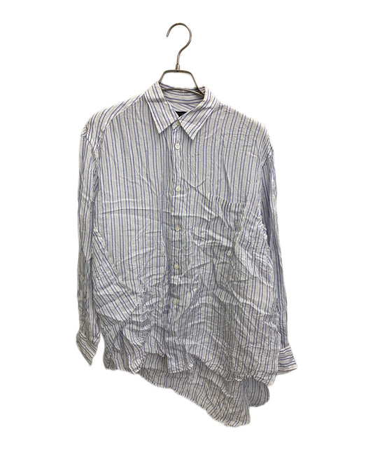 [Pre-owned] COMME des GARCONS HOMME PLUS Asymmetrical striped shirt PN-B004