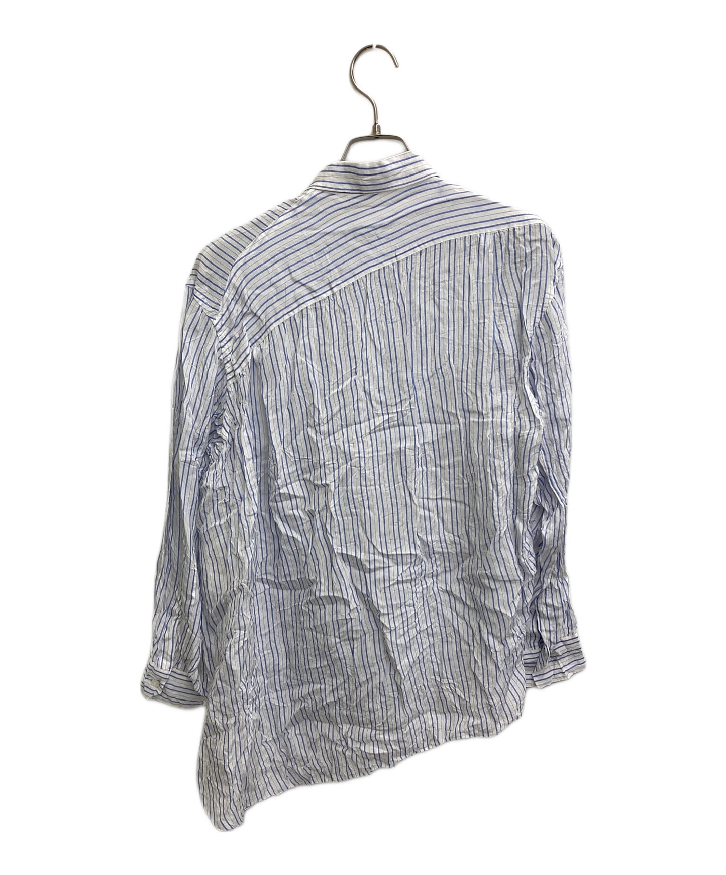[Pre-owned] COMME des GARCONS HOMME PLUS Asymmetrical striped shirt PN-B004