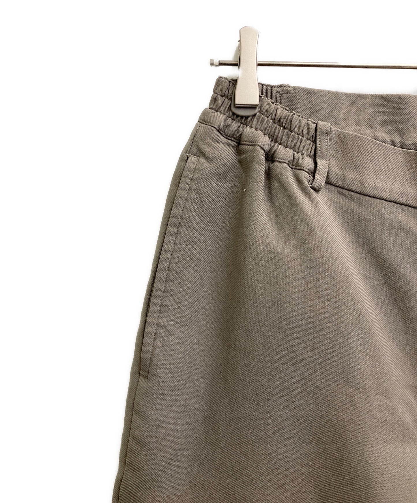 [Pre-owned] COMME des GARCONS HOMME DEUX Poly-crepe hem-zip pants DM-P050