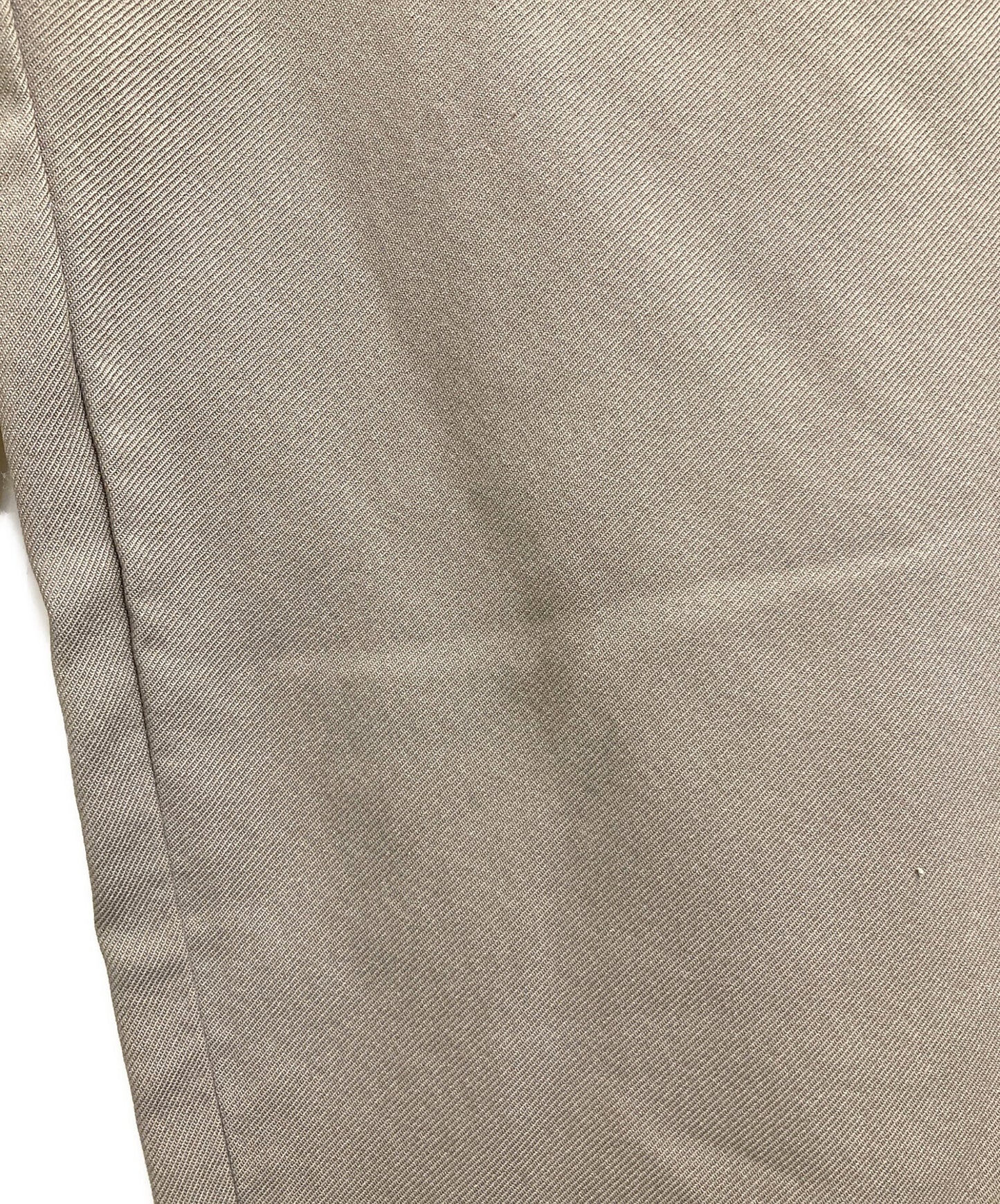 [Pre-owned] COMME des GARCONS HOMME DEUX Poly-crepe hem-zip pants DM-P050