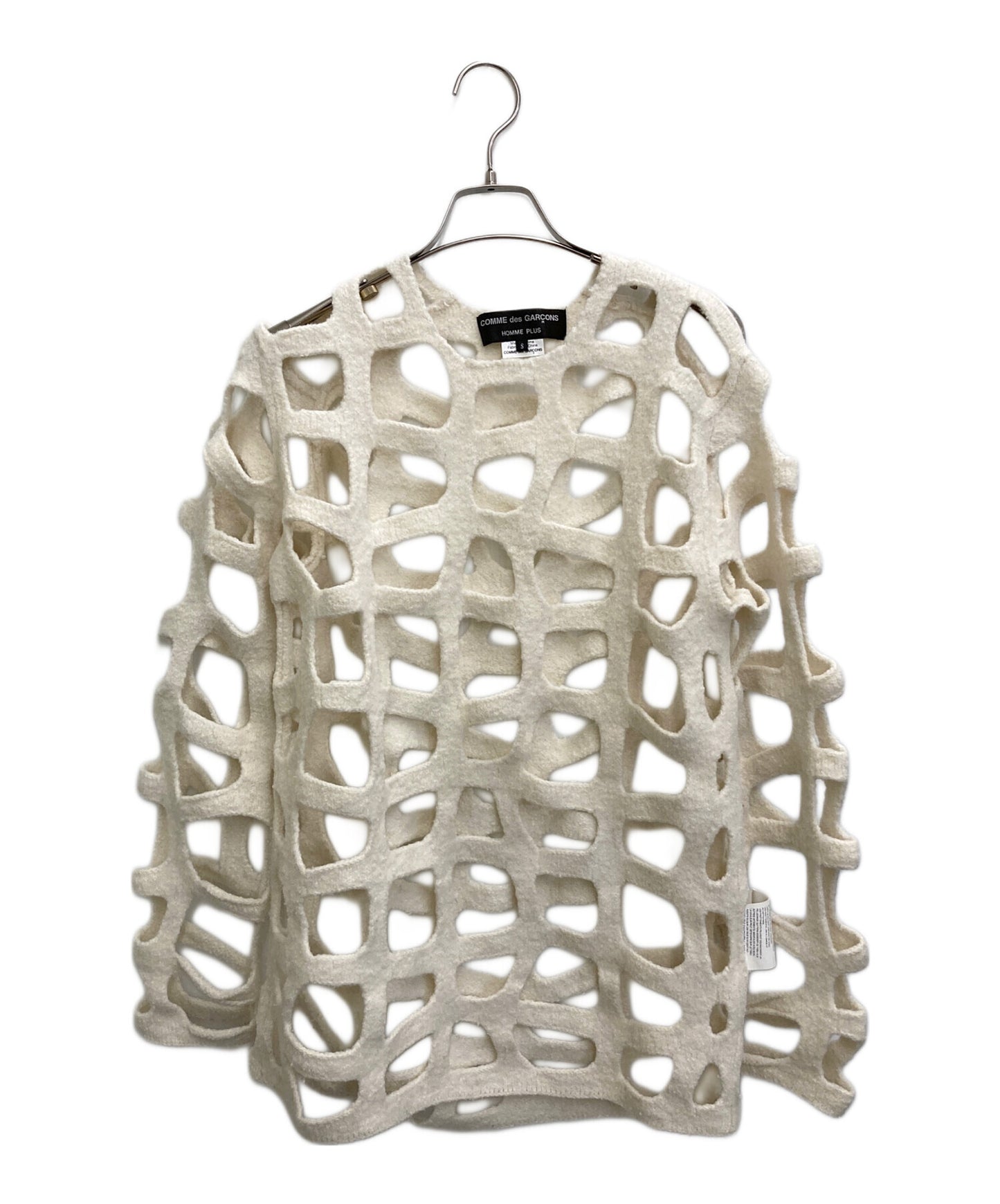 [Pre-owned] COMME des GARCONS HOMME PLUS Product Finish Lattice Sweater PN-N011