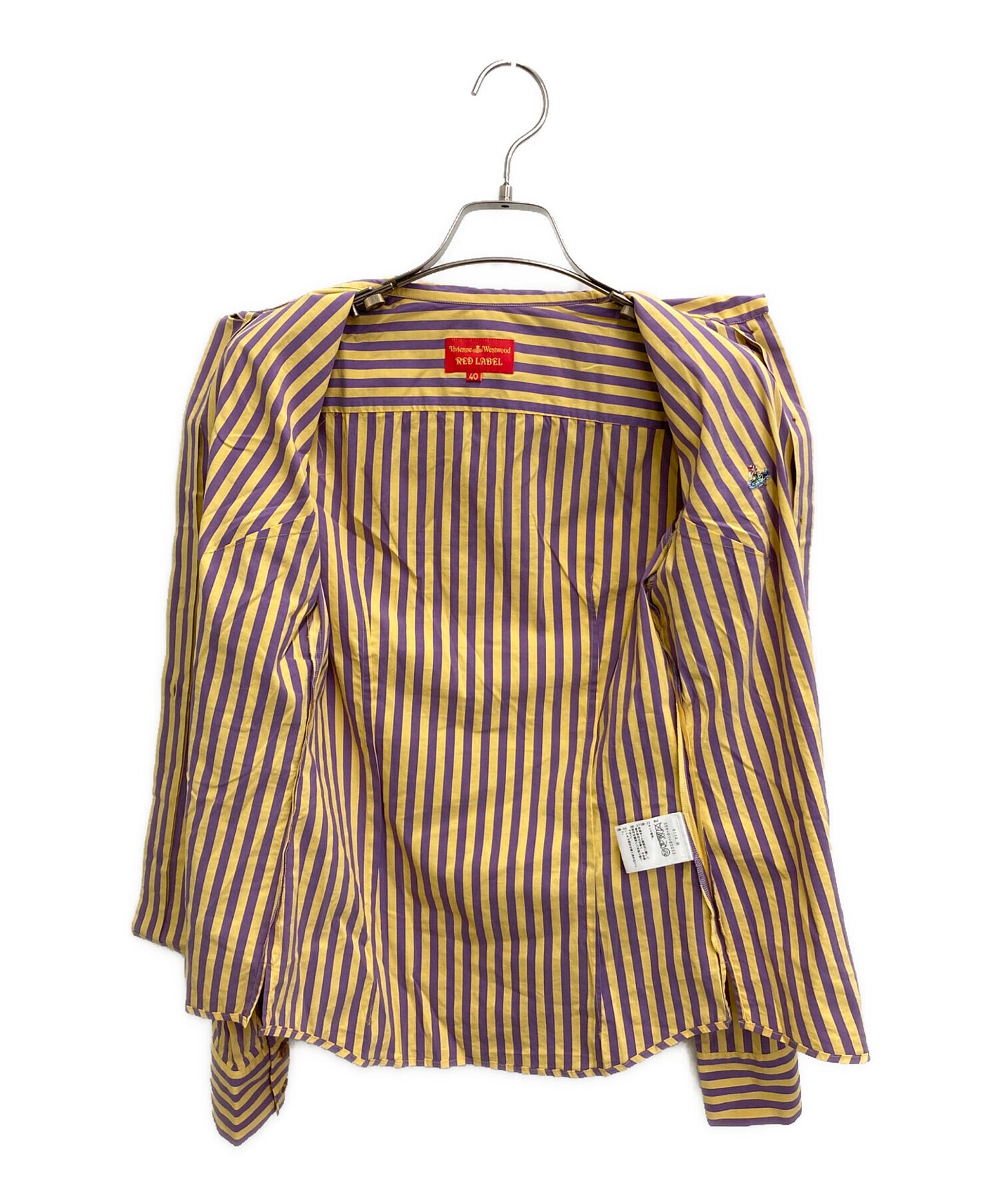 [Pre-owned] Vivienne Westwood RED LABEL striped shirt