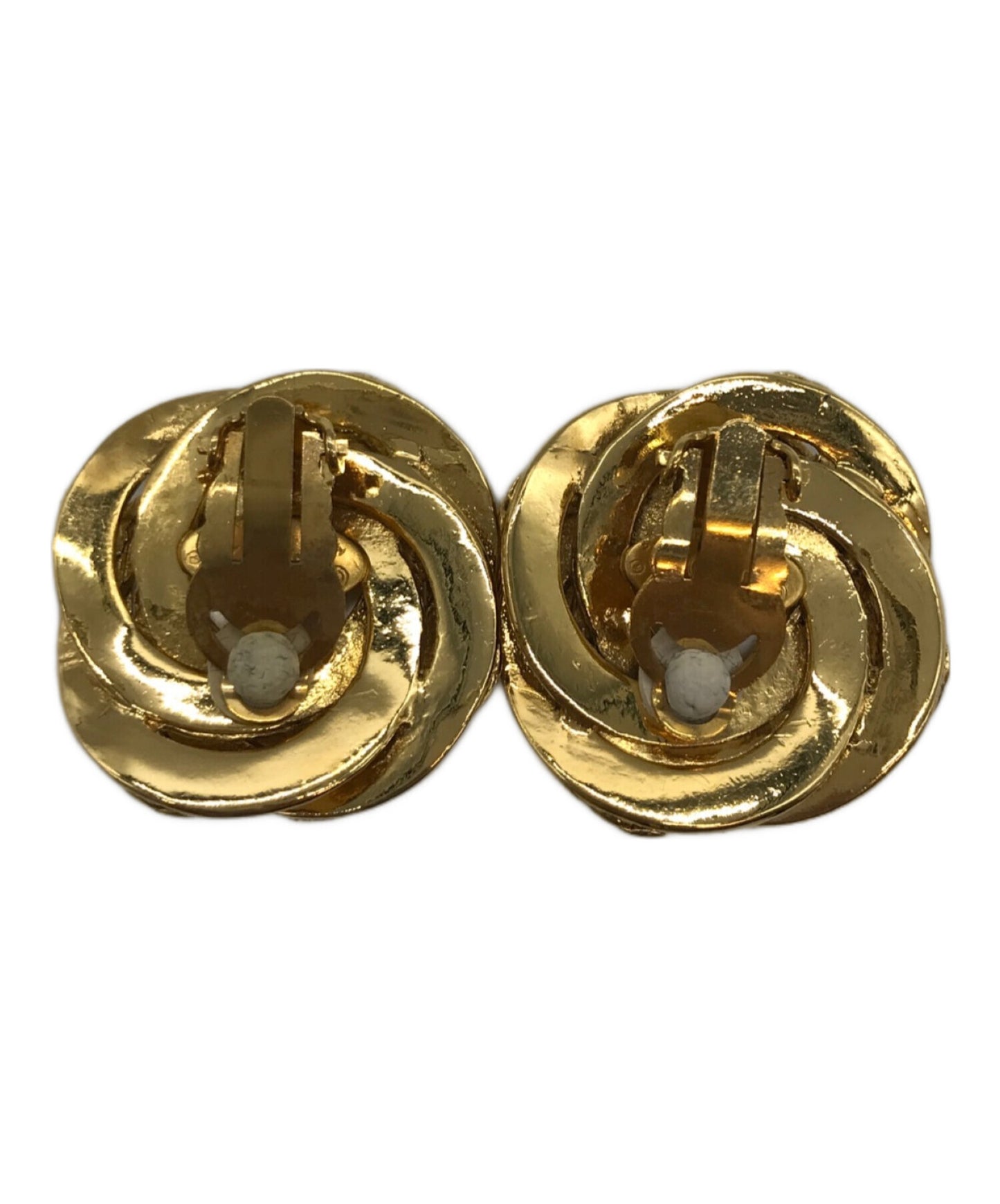 [Pre-owned] CHANEL Coco Mark Faux Pearl Earrings