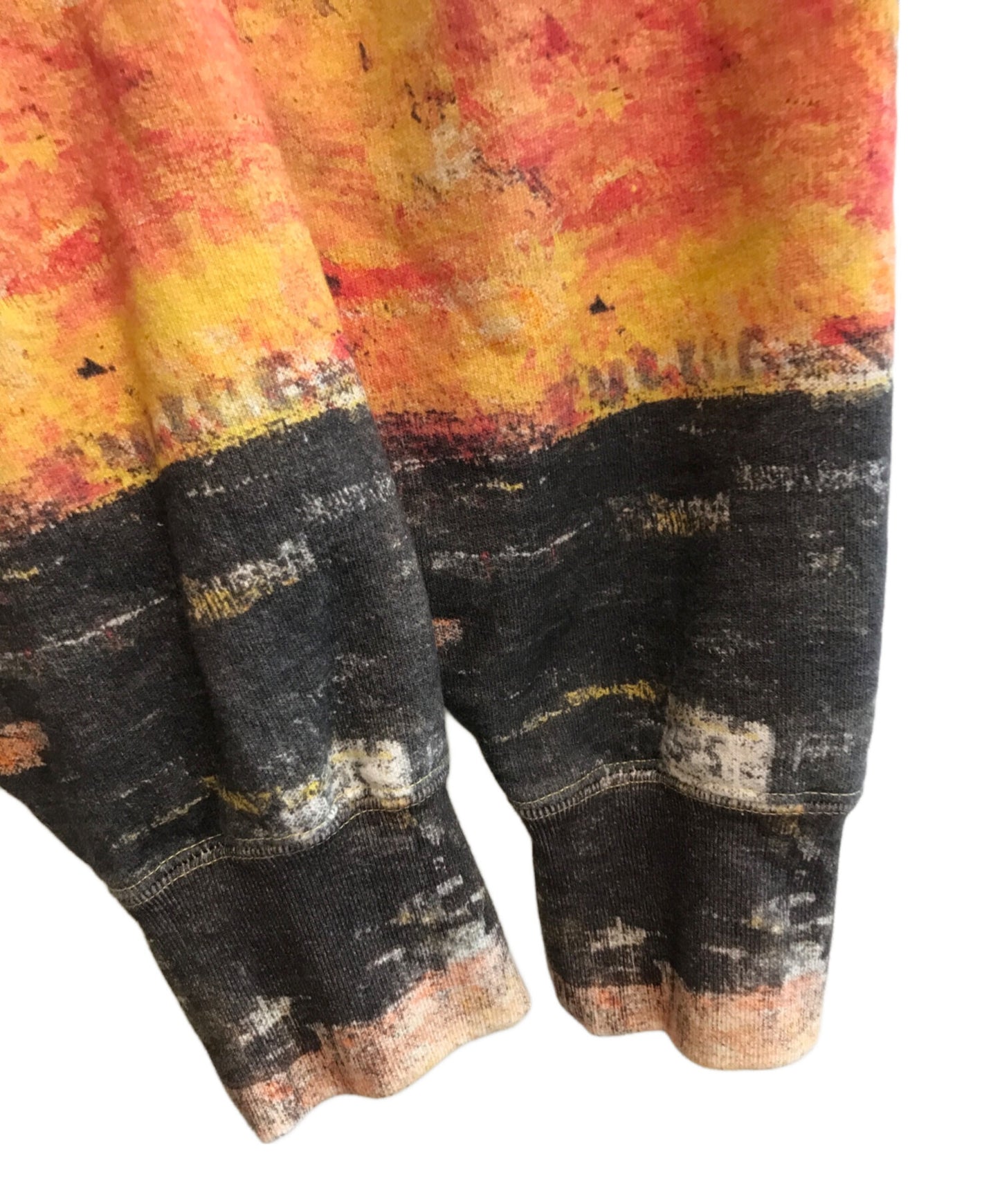 [Pre-owned] SUPREME Fire Zip Up Hooded Sweatshirt