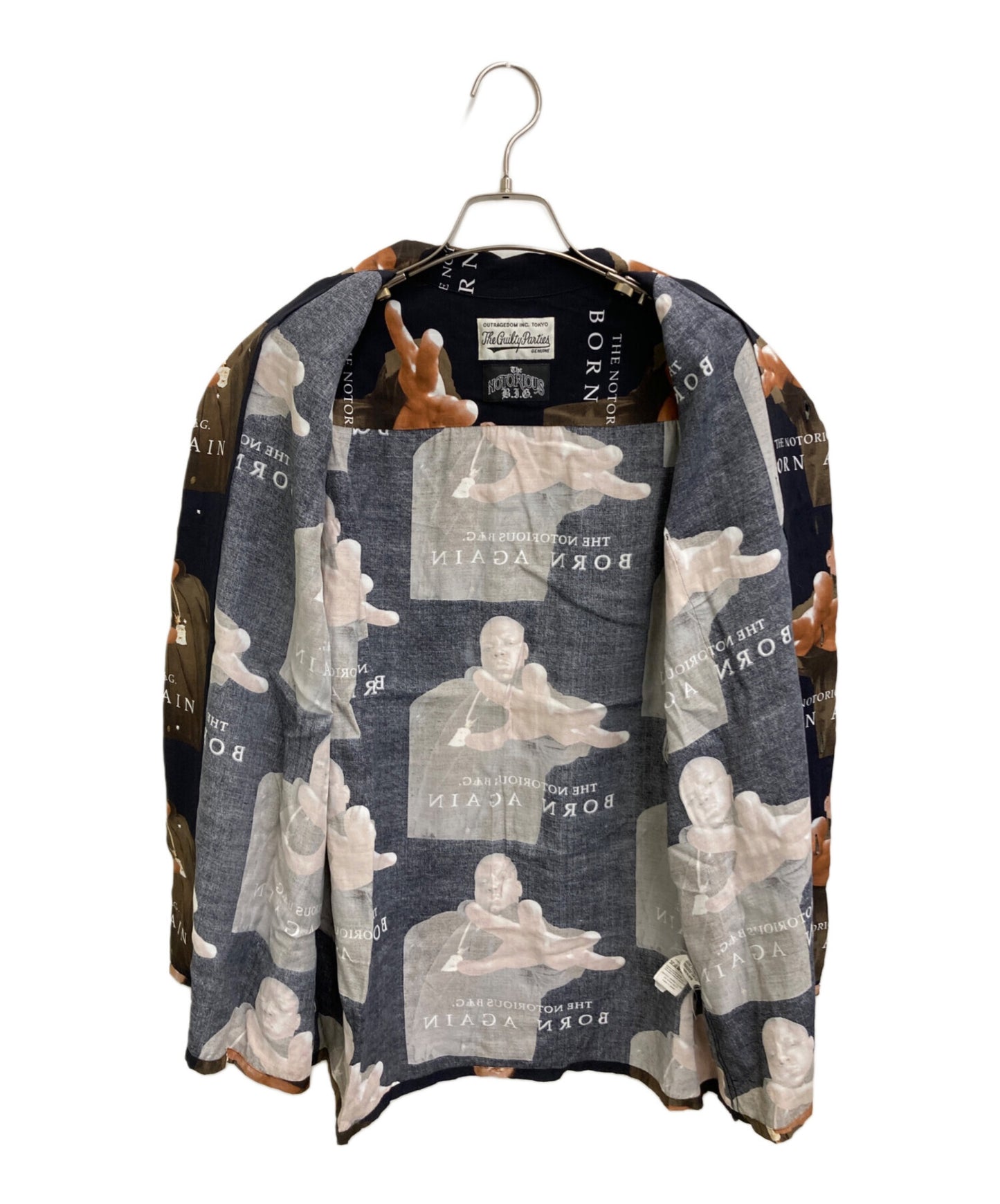 [Pre-owned] WACKO MARIA THE NOTORIOUS B.I.G / S/S HAWAIIAN SHIRT