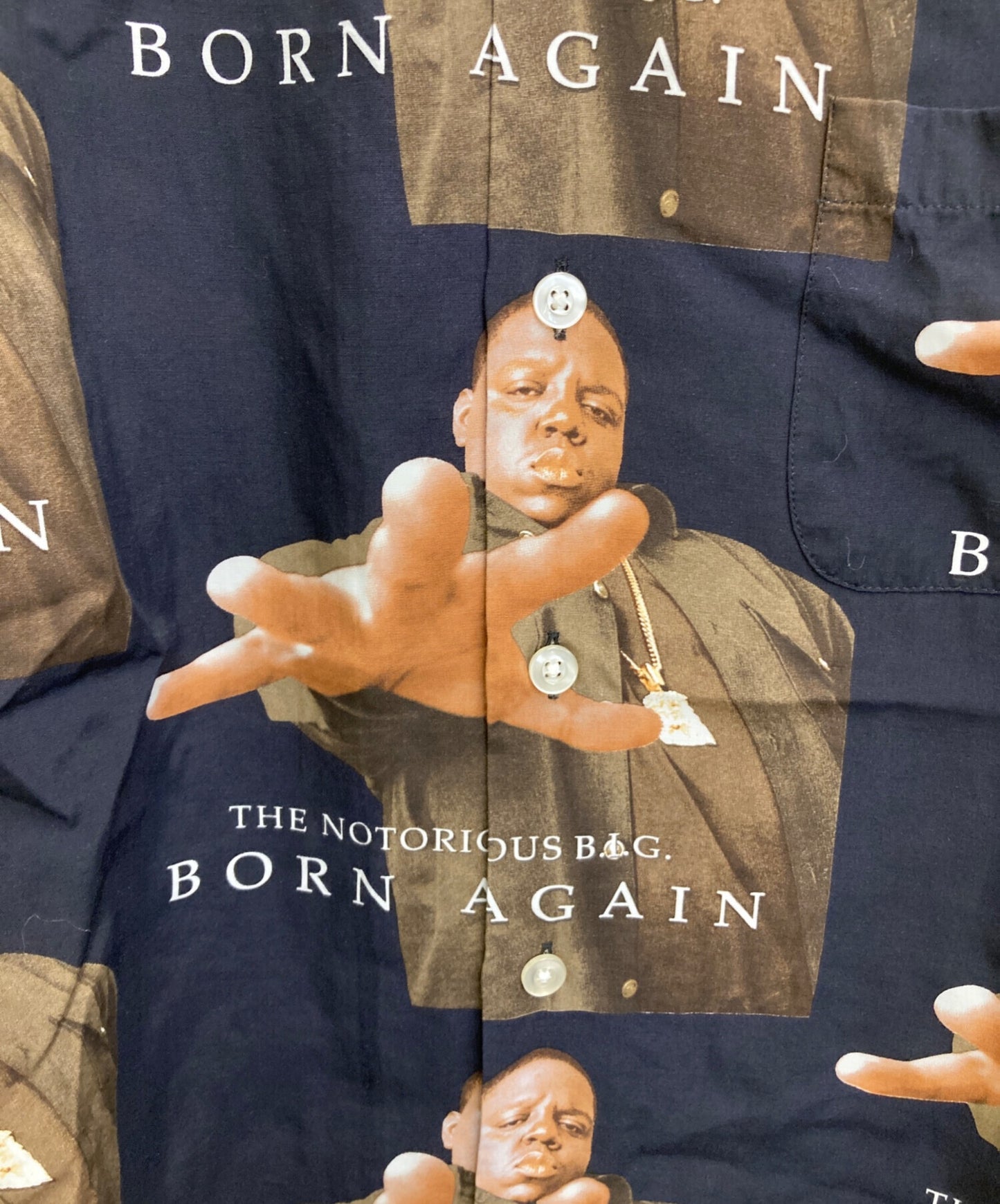 [Pre-owned] WACKO MARIA THE NOTORIOUS B.I.G / S/S HAWAIIAN SHIRT