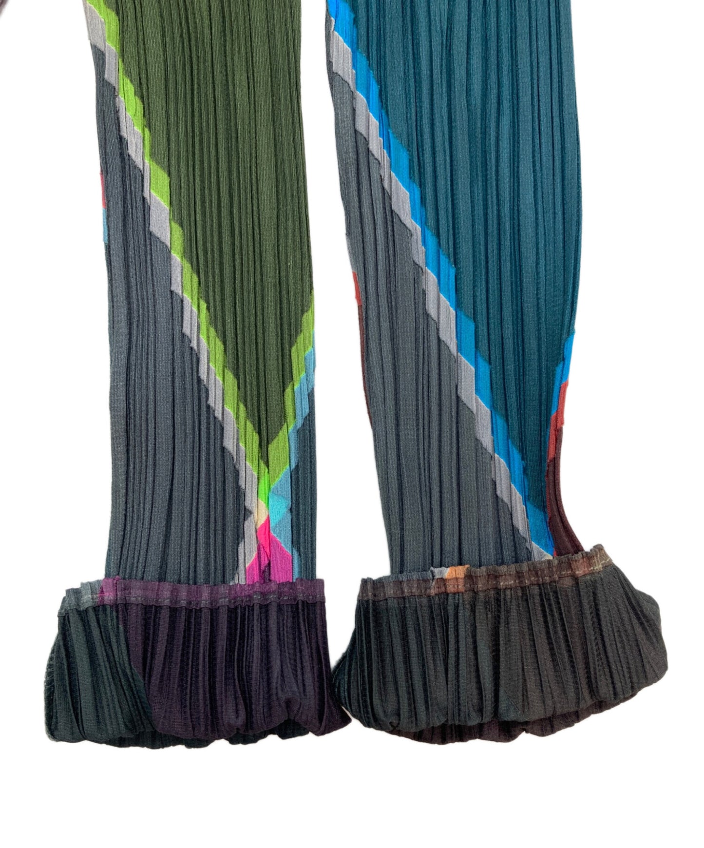 [Pre-owned] PLEATS PLEASE Diamond-patterned pleated cut and sewn PP64-JK125