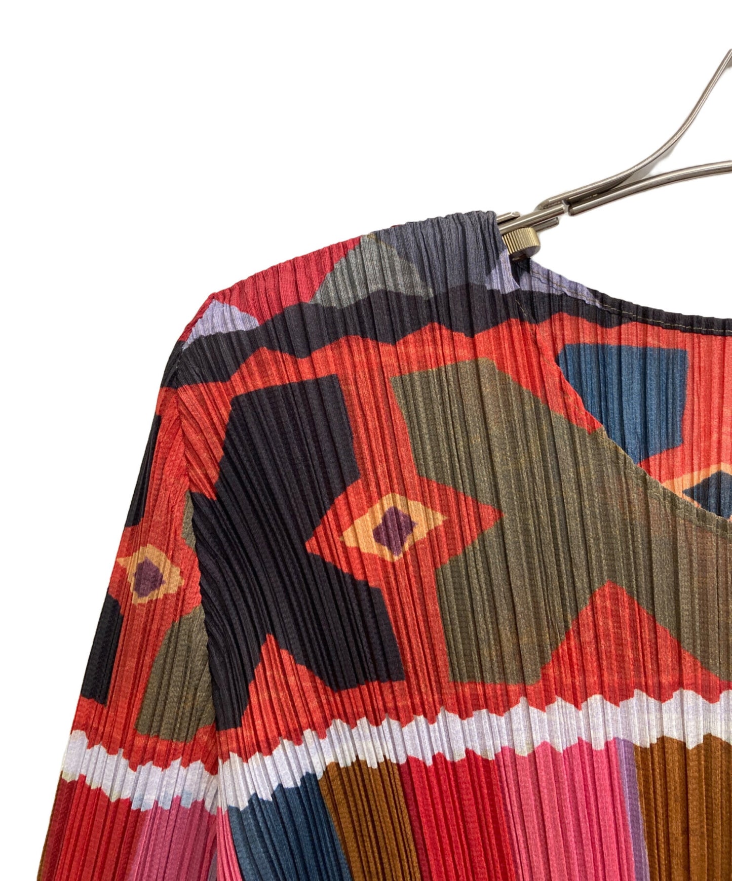 [Pre-owned] PLEATS PLEASE Geometric Pleated Cut and Sewn PP93-JK554