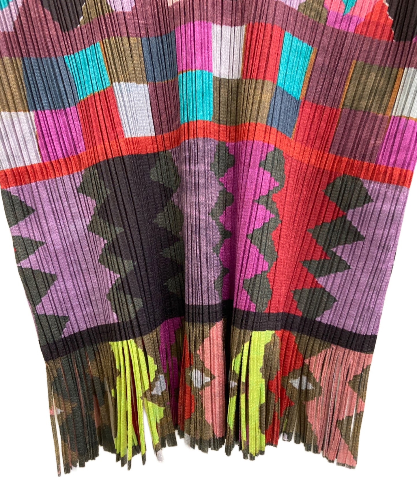 [Pre-owned] PLEATS PLEASE Geometric Pleated Cut and Sewn PP93-JK554