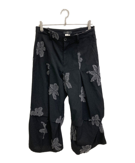 [Pre-owned] Y's Flower Needle Wool Pants YR-P44-144
