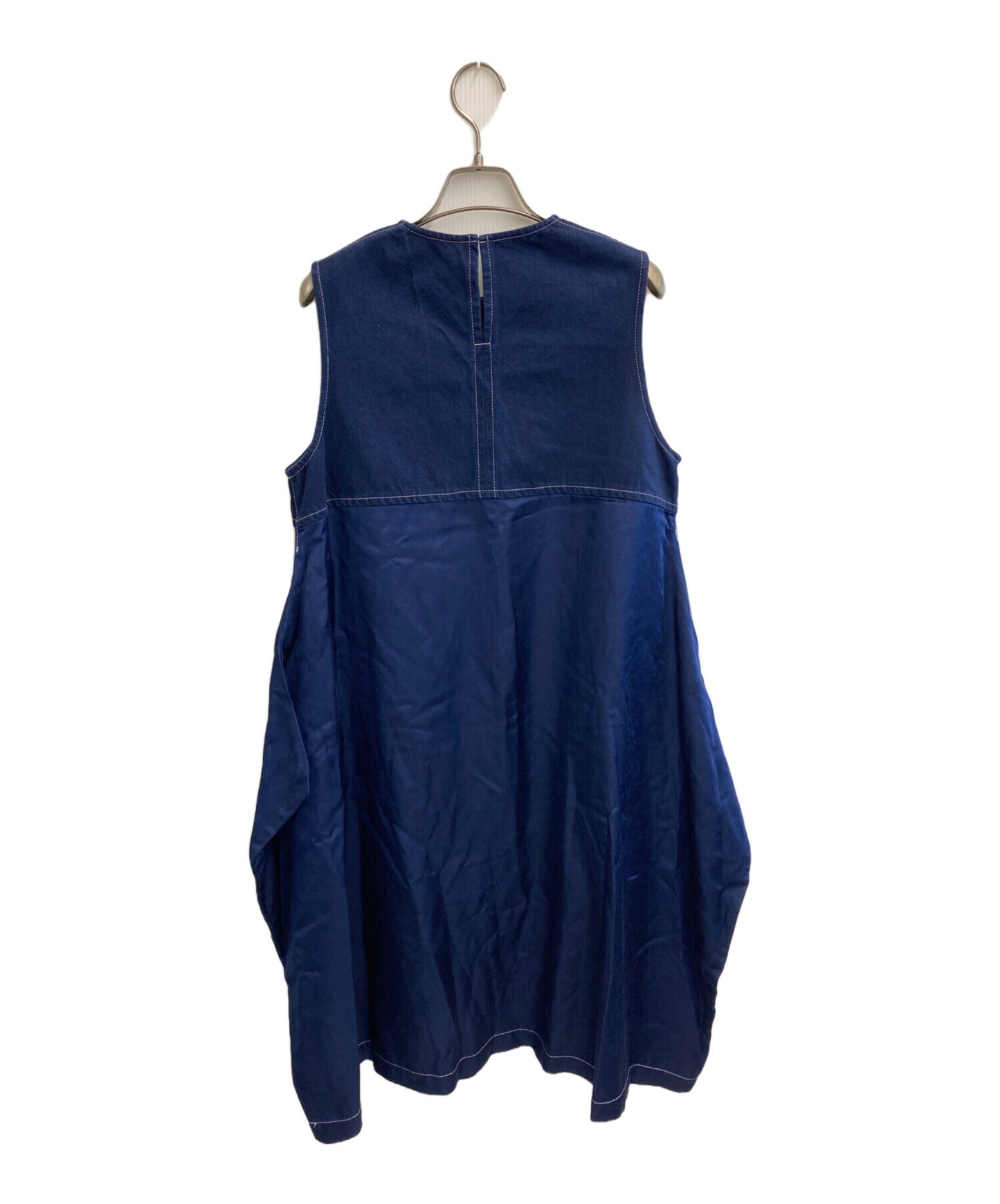 [Pre-owned] tricot COMME des GARCONS 18SS DENIM RAYON HYBRID FLARE DRESS TA-O011