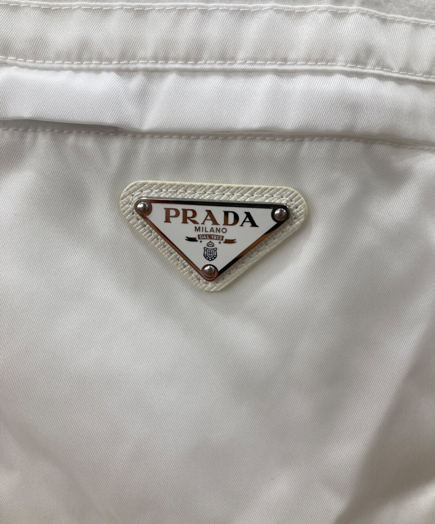 [Pre-owned] PRADA Re-Nylon pocket T-shirt UJN661 11CK
