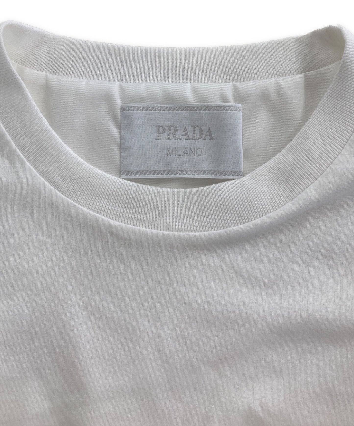 [Pre-owned] PRADA Re-Nylon pocket T-shirt UJN661 11CK